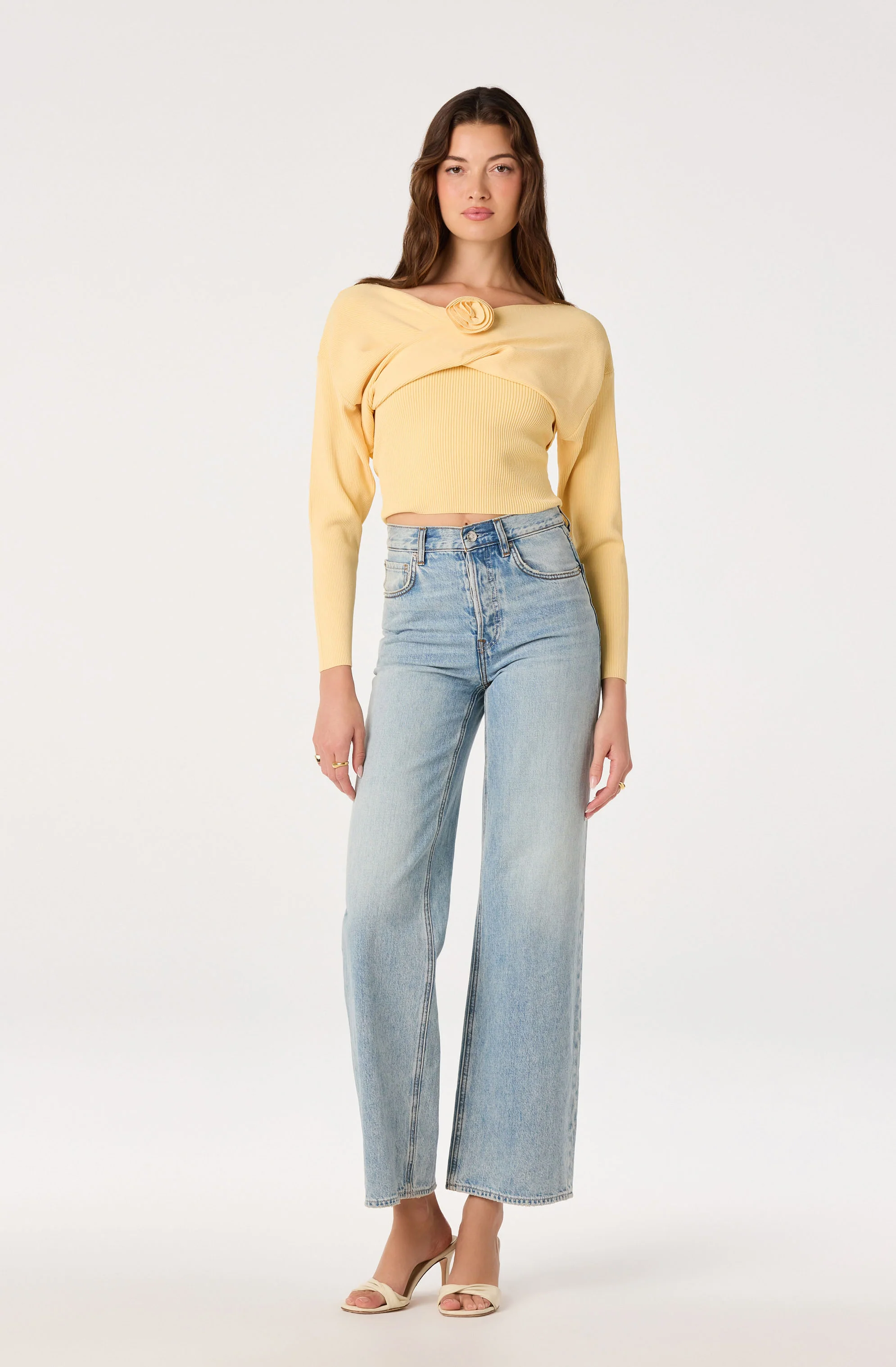 Jasmyn Sweater Bandeau Shrug Set - Image 8
