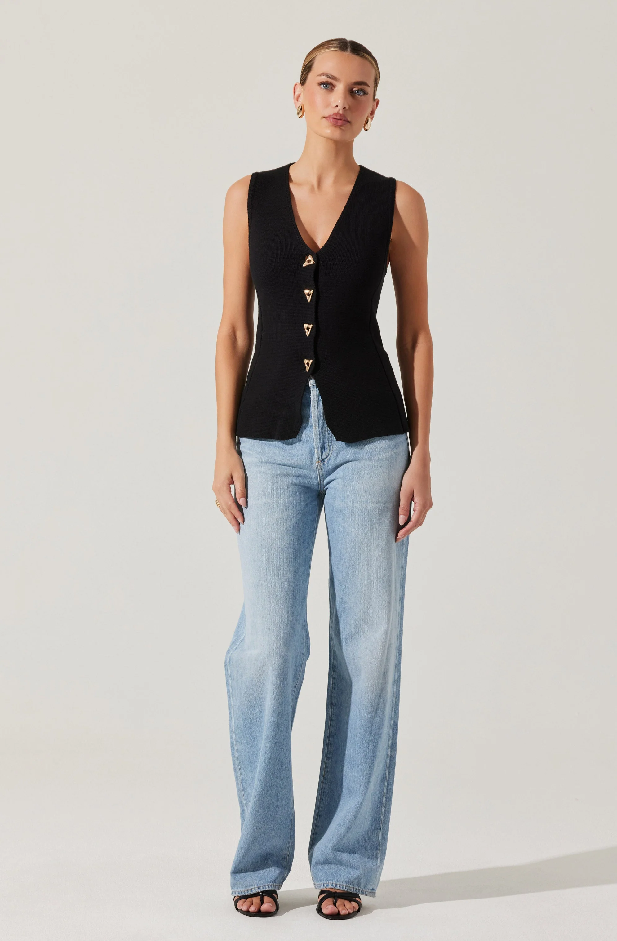 Jayce V-Neck Sweater Vest - Image 6