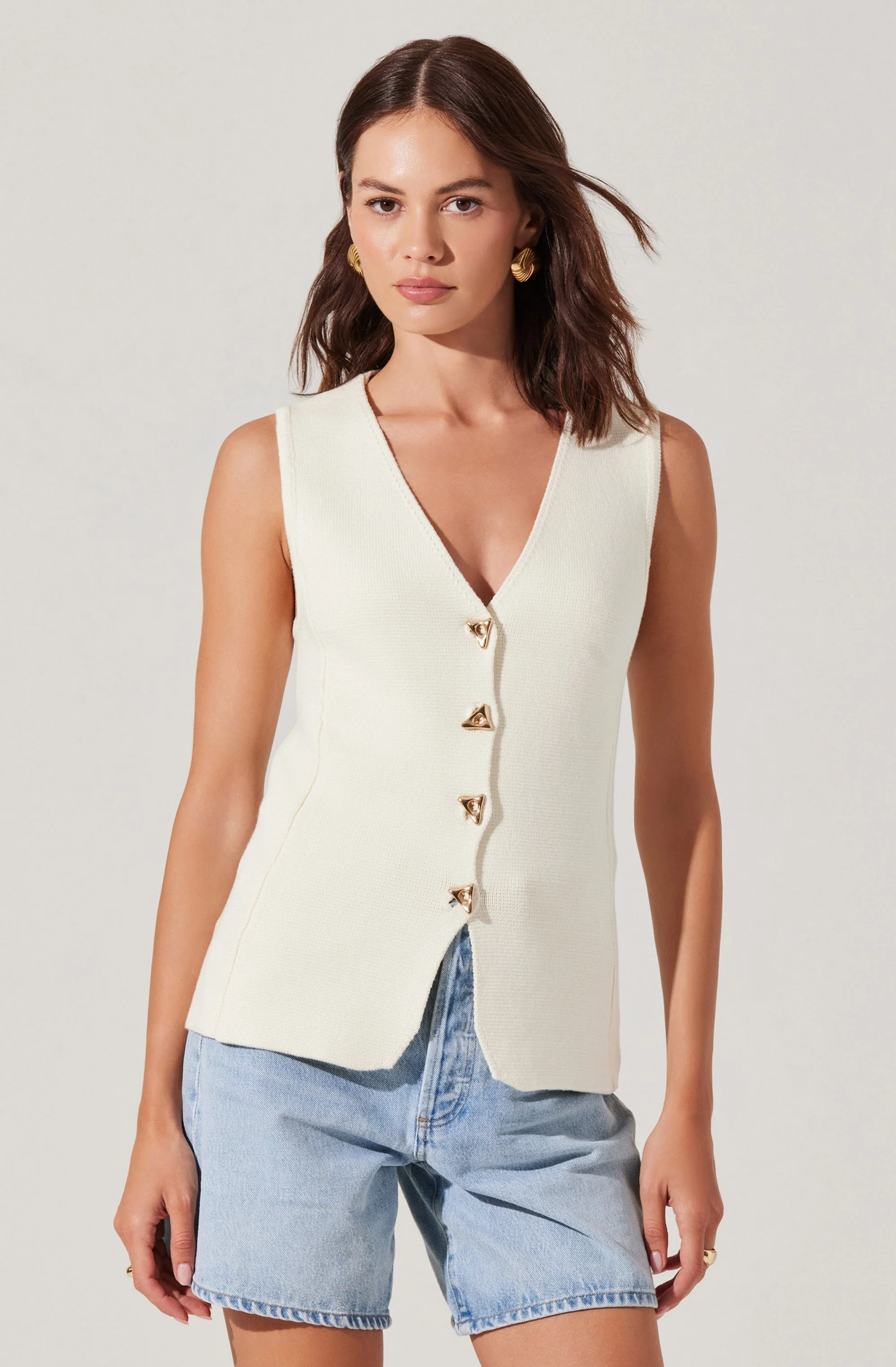 Jayce V-Neck Sweater Vest - Image 7