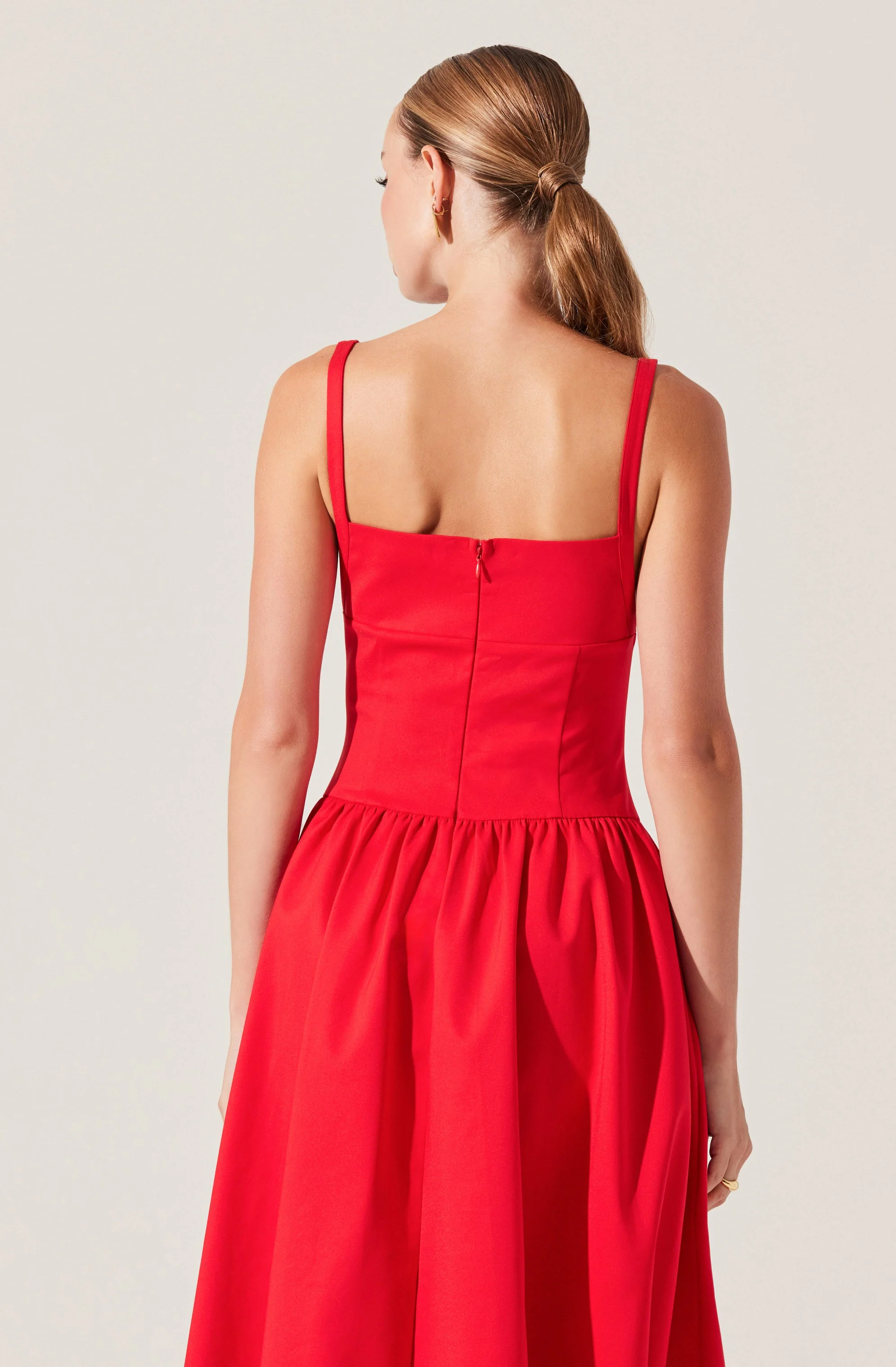 Jevi Sleeveless Bubble Midi Dress - Image 10