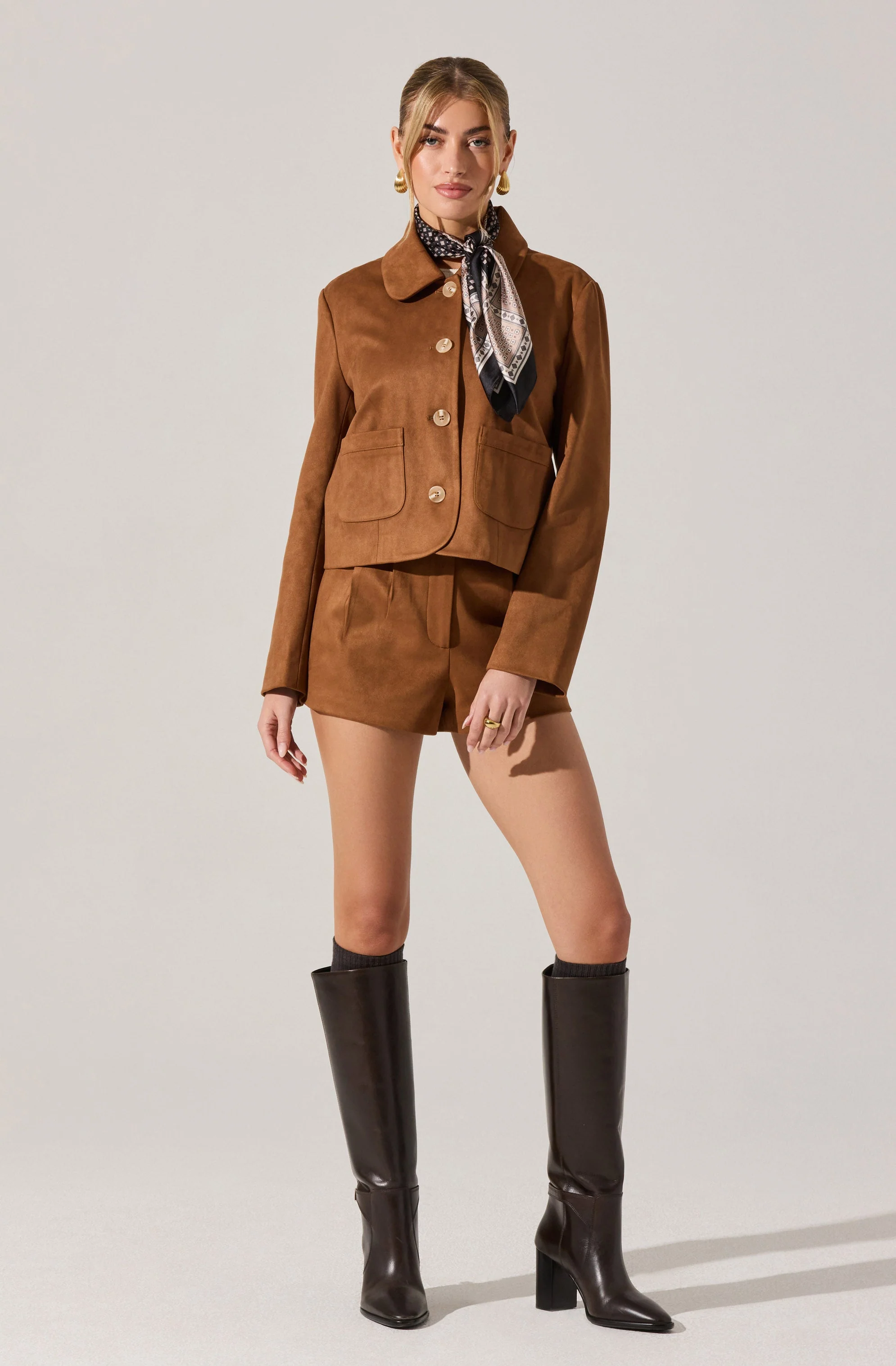 Jude Faux Suede Jacket - Image 4