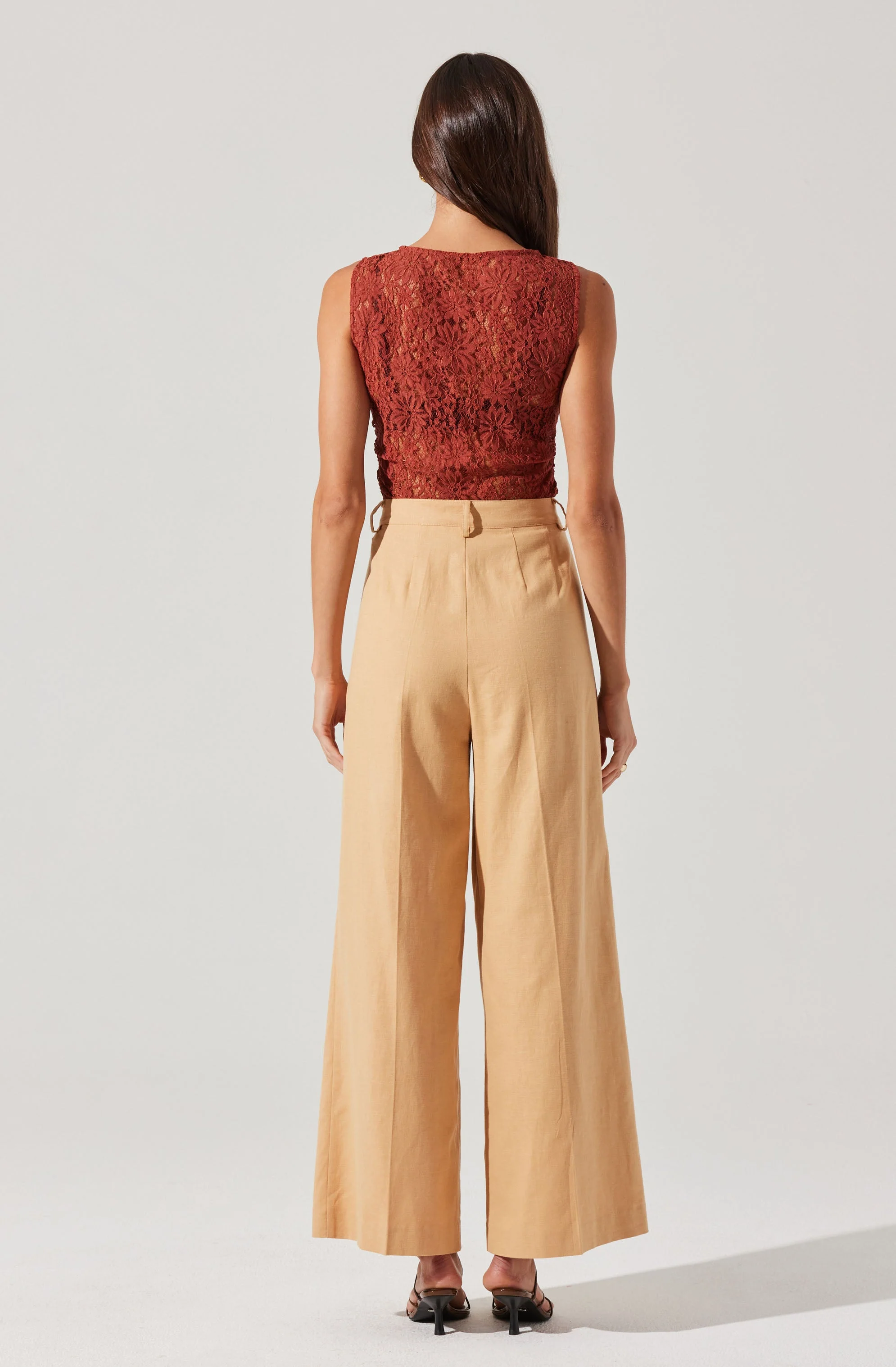 Kairi Lace High Neck Top - Image 6