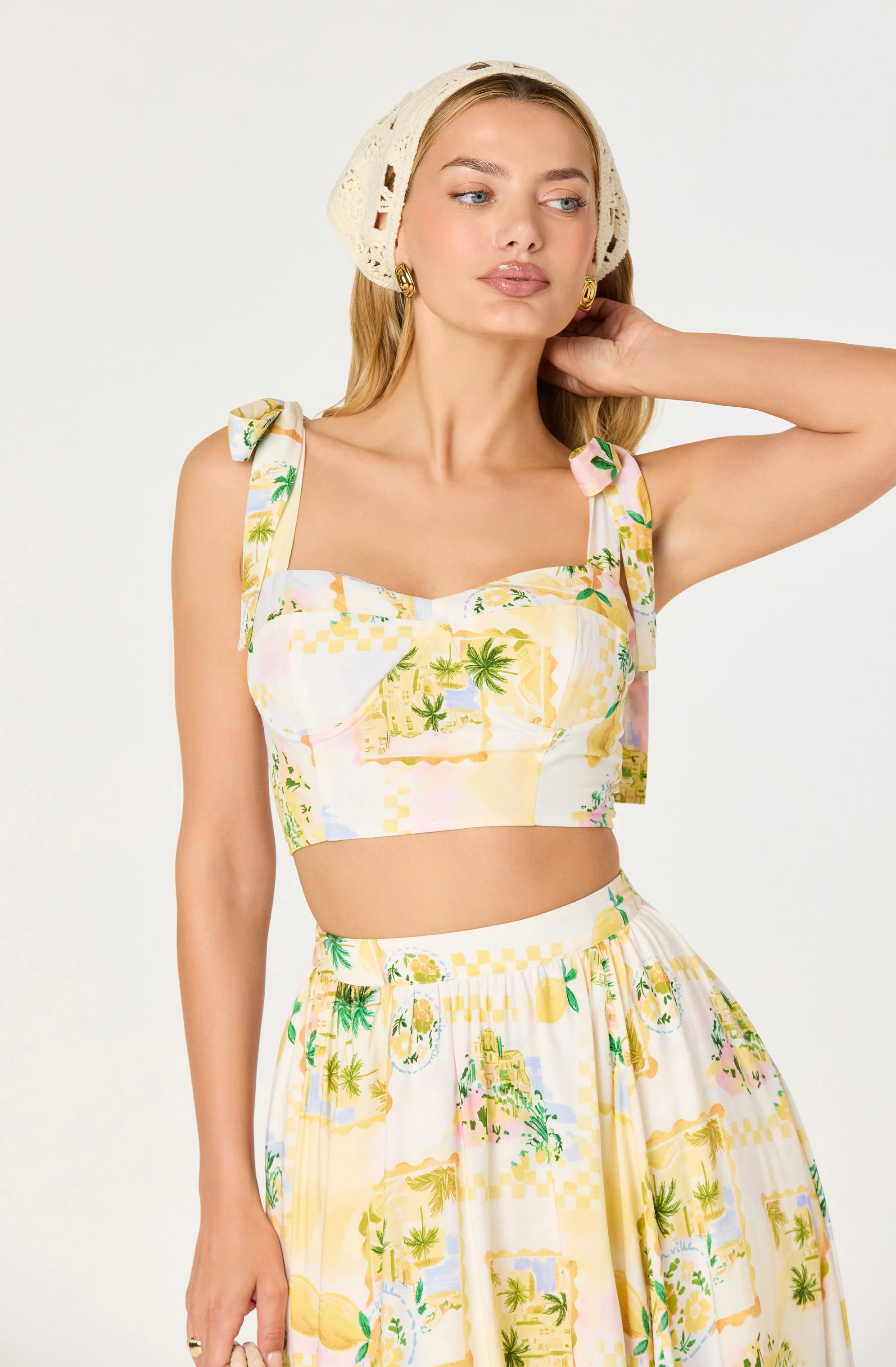 Kaleigh Tie-Strap Bustier Top - Image 5