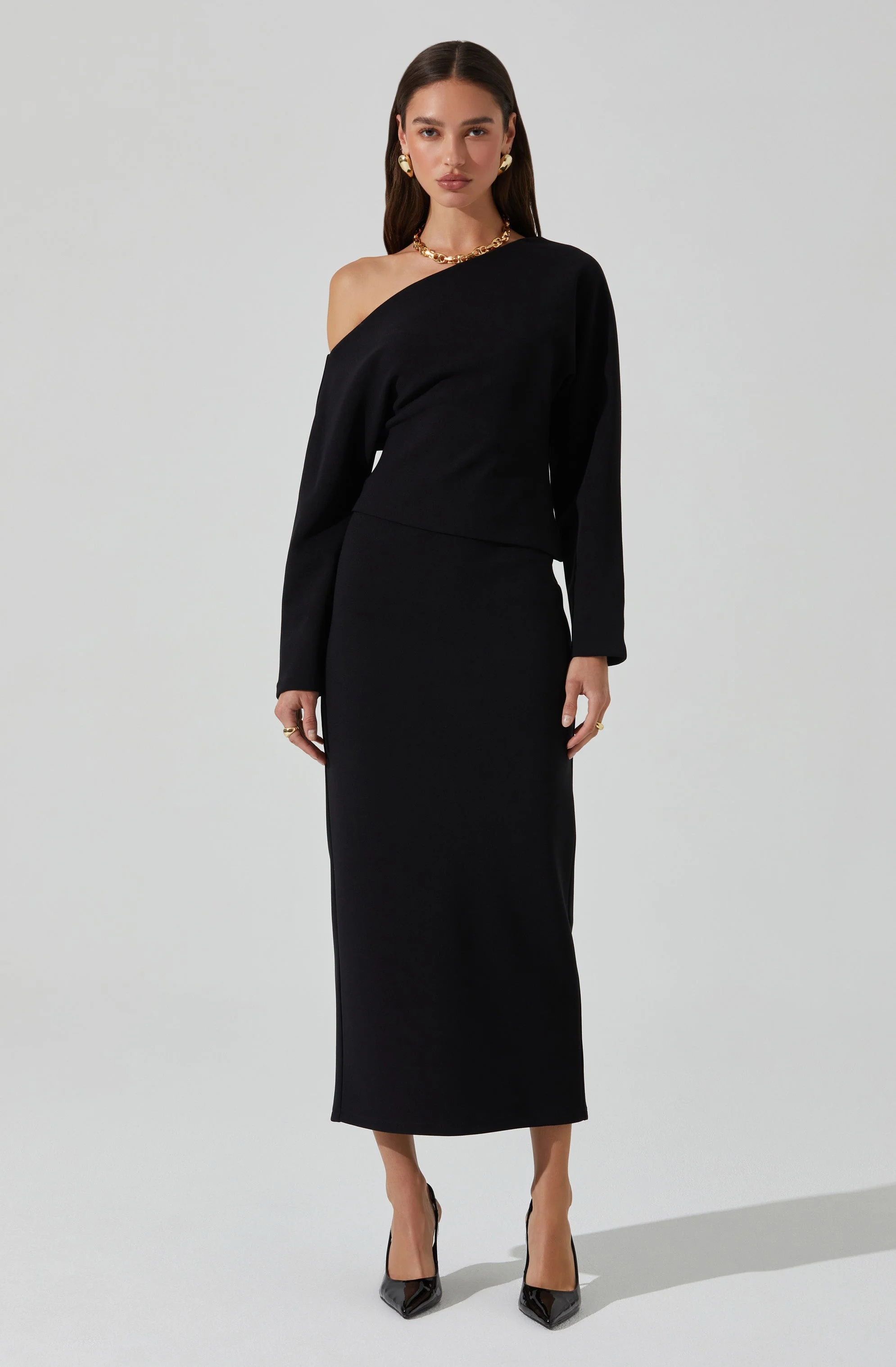 Kana Off Shoulder Asymmetric Top - Image 2