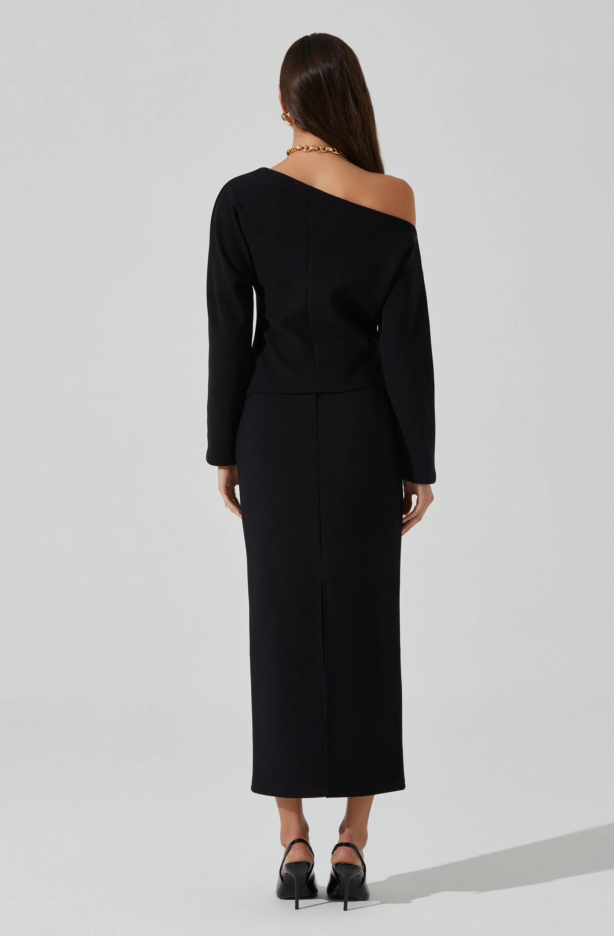 Kana Off Shoulder Asymmetric Top - Image 4