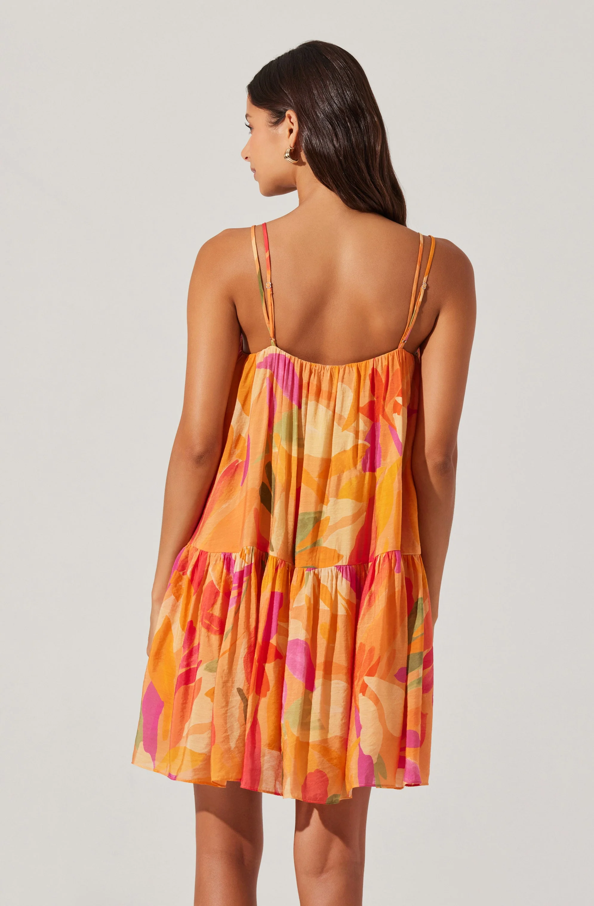Keala Floral Mini Tent Dress - Image 2