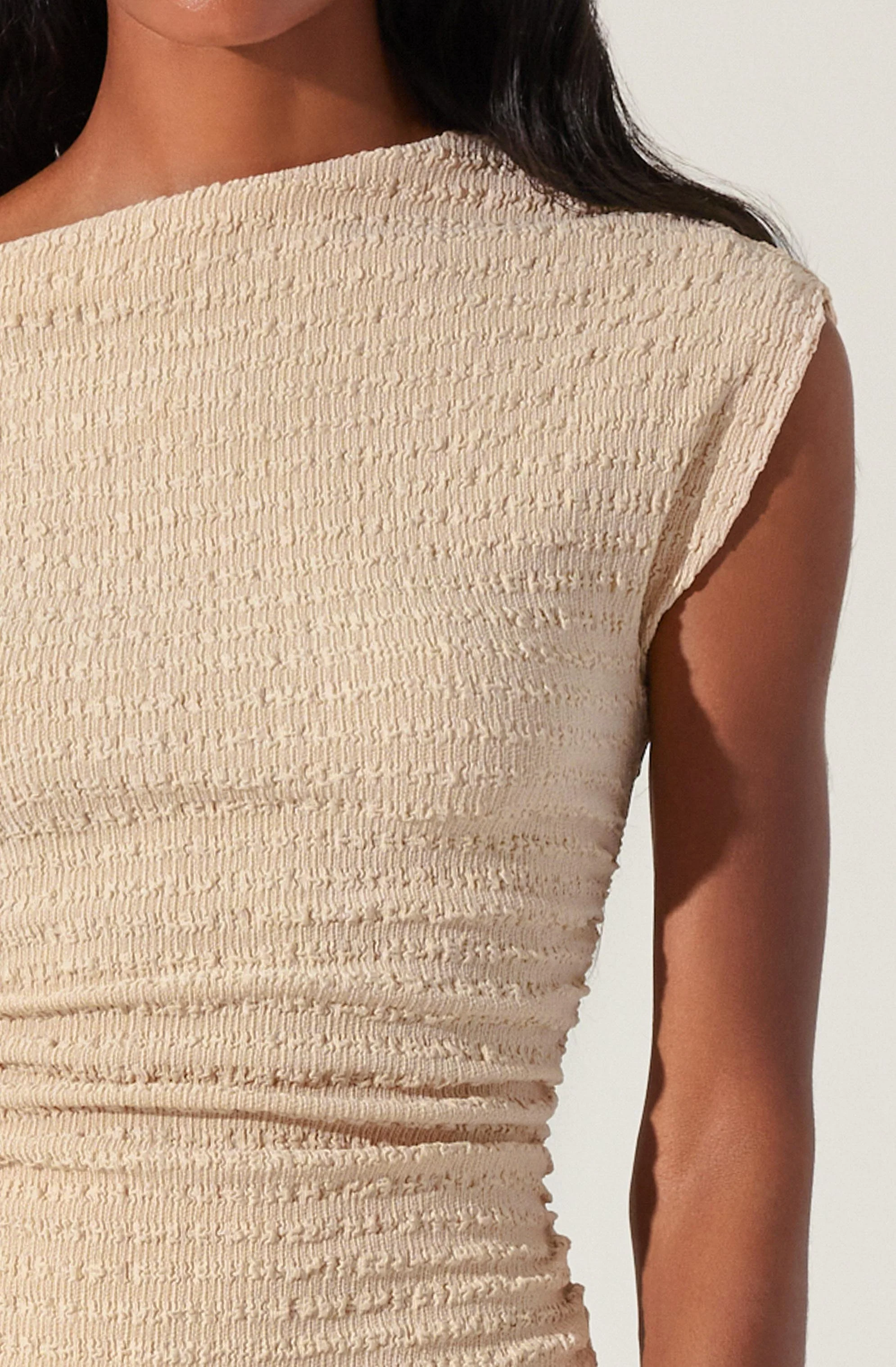 Keir One shoulder Textured Top - Image 4