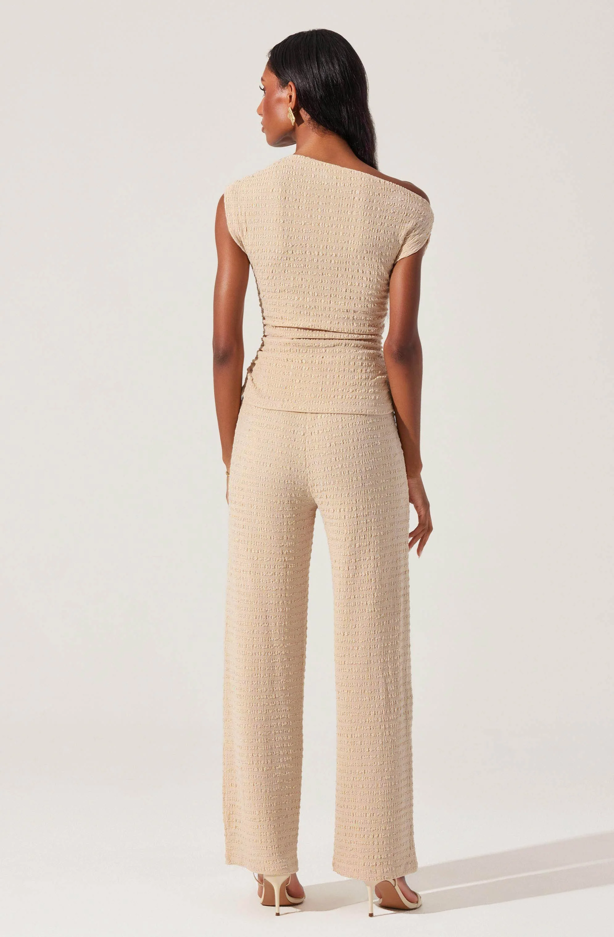 Keir One shoulder Textured Top - Image 6