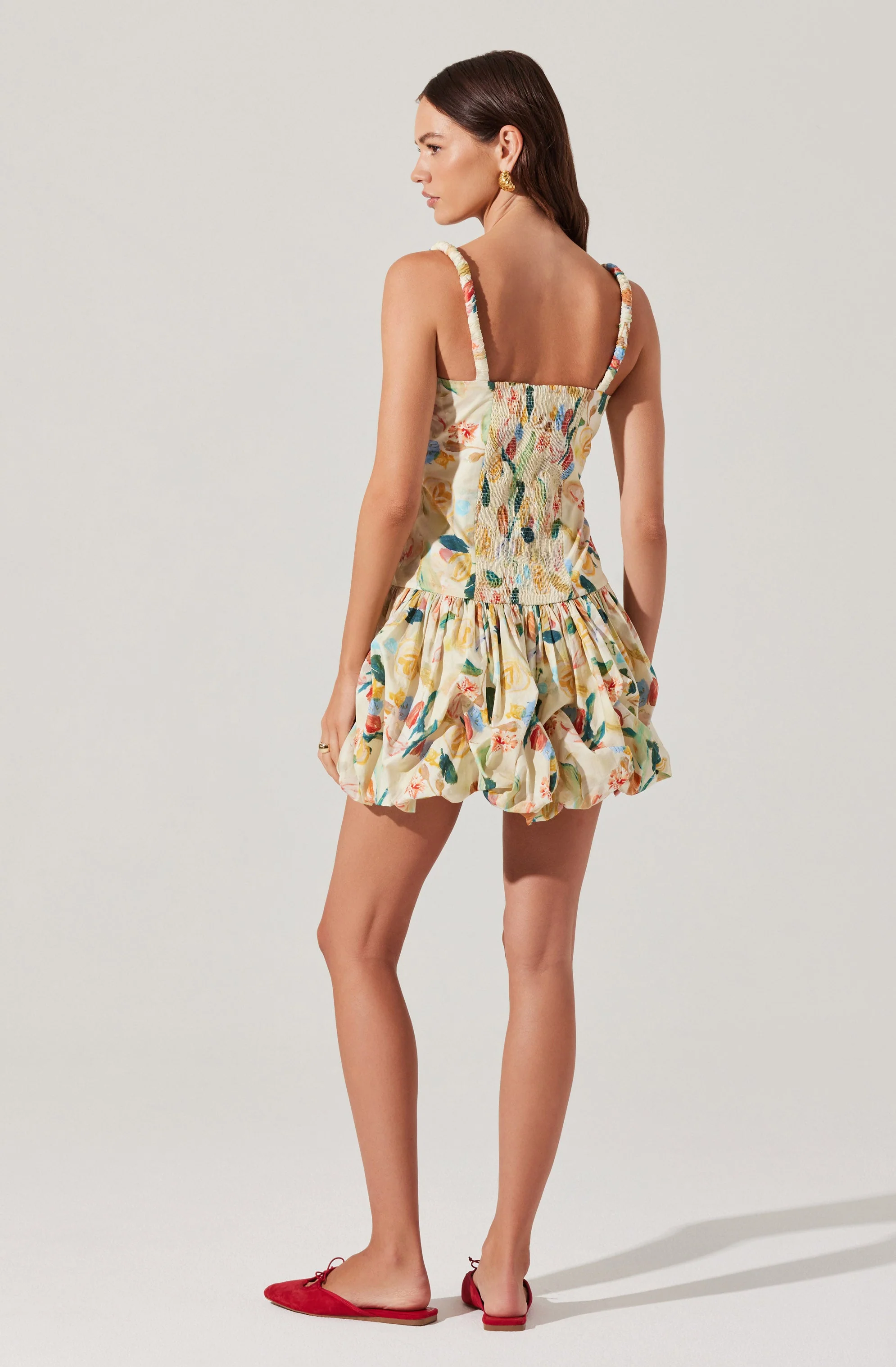Keyla Floral Bubble Dress - Image 6