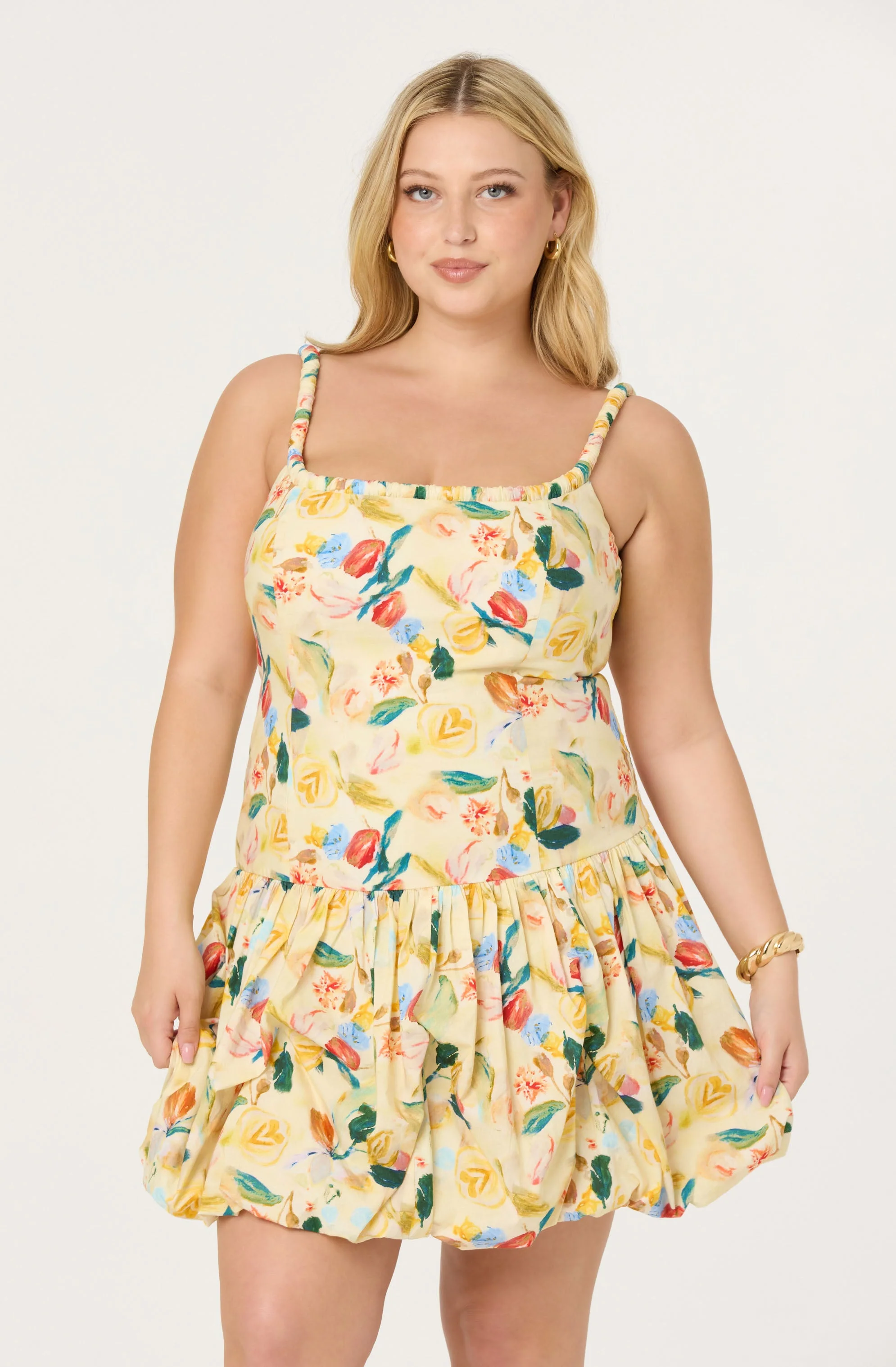 Keyla Floral Bubble Dress - Image 7
