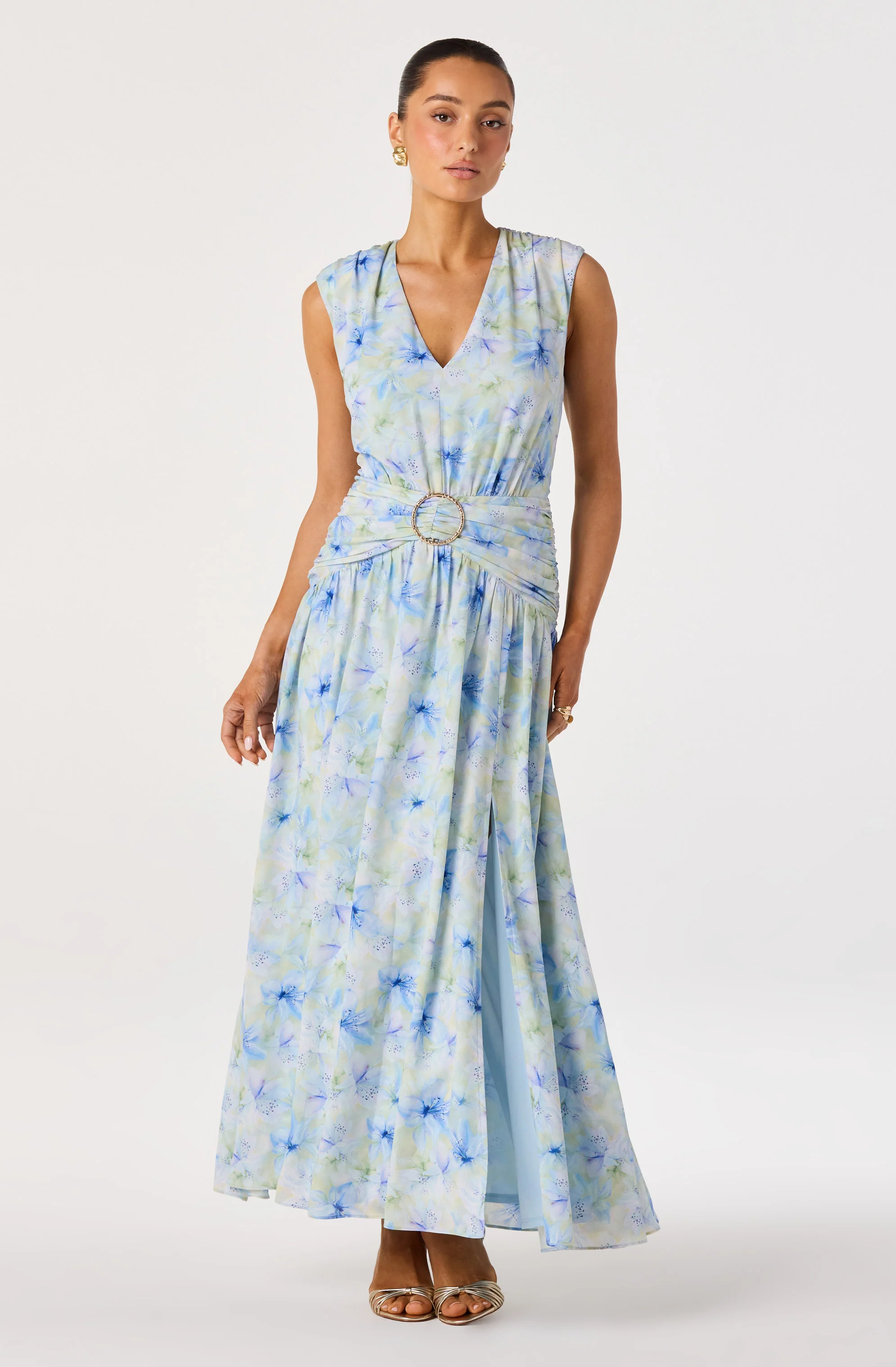 Kianna Floral Maxi Dress - Image 2