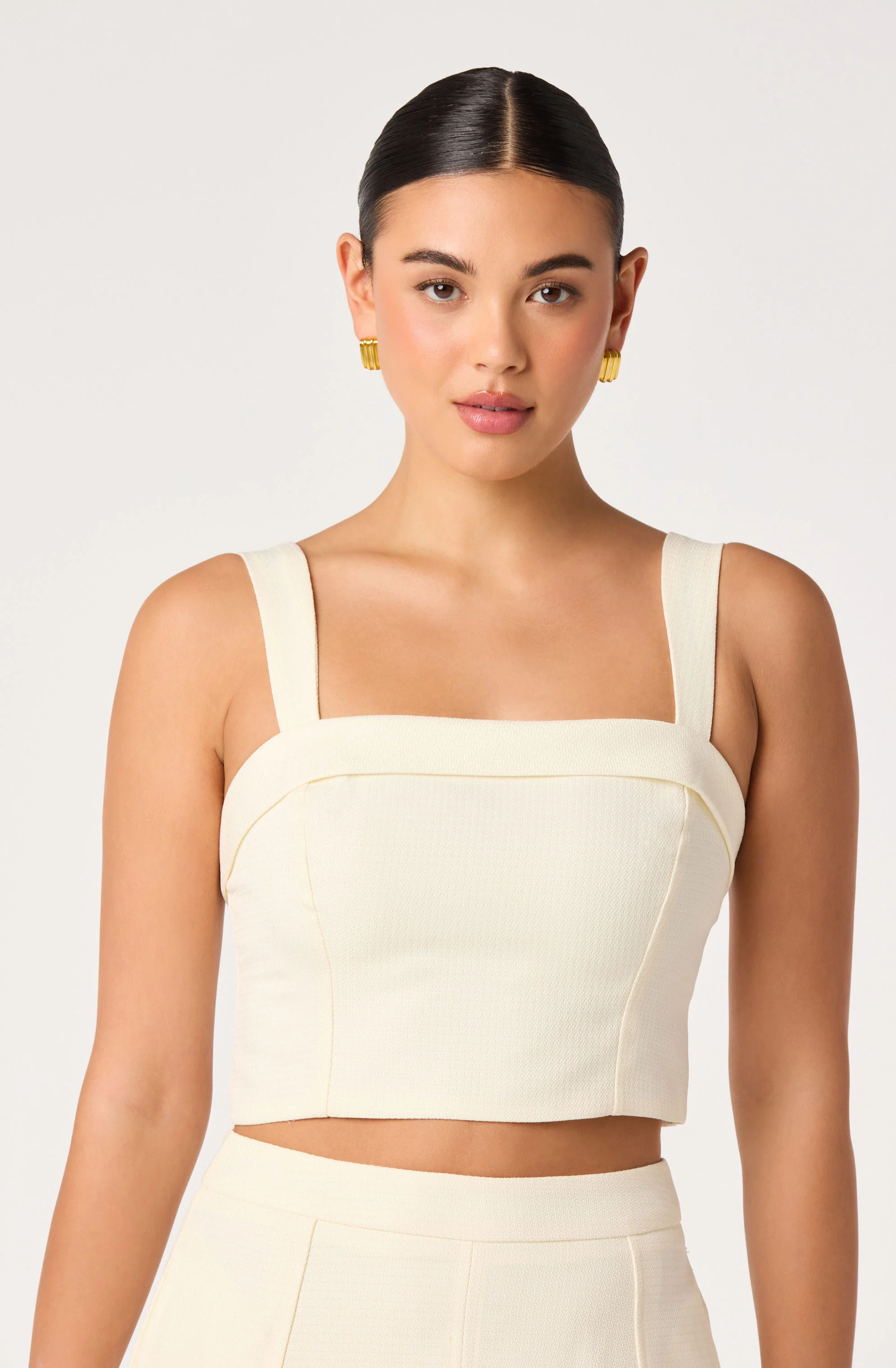 Kinslee Square Neck Cropped Top - Image 3