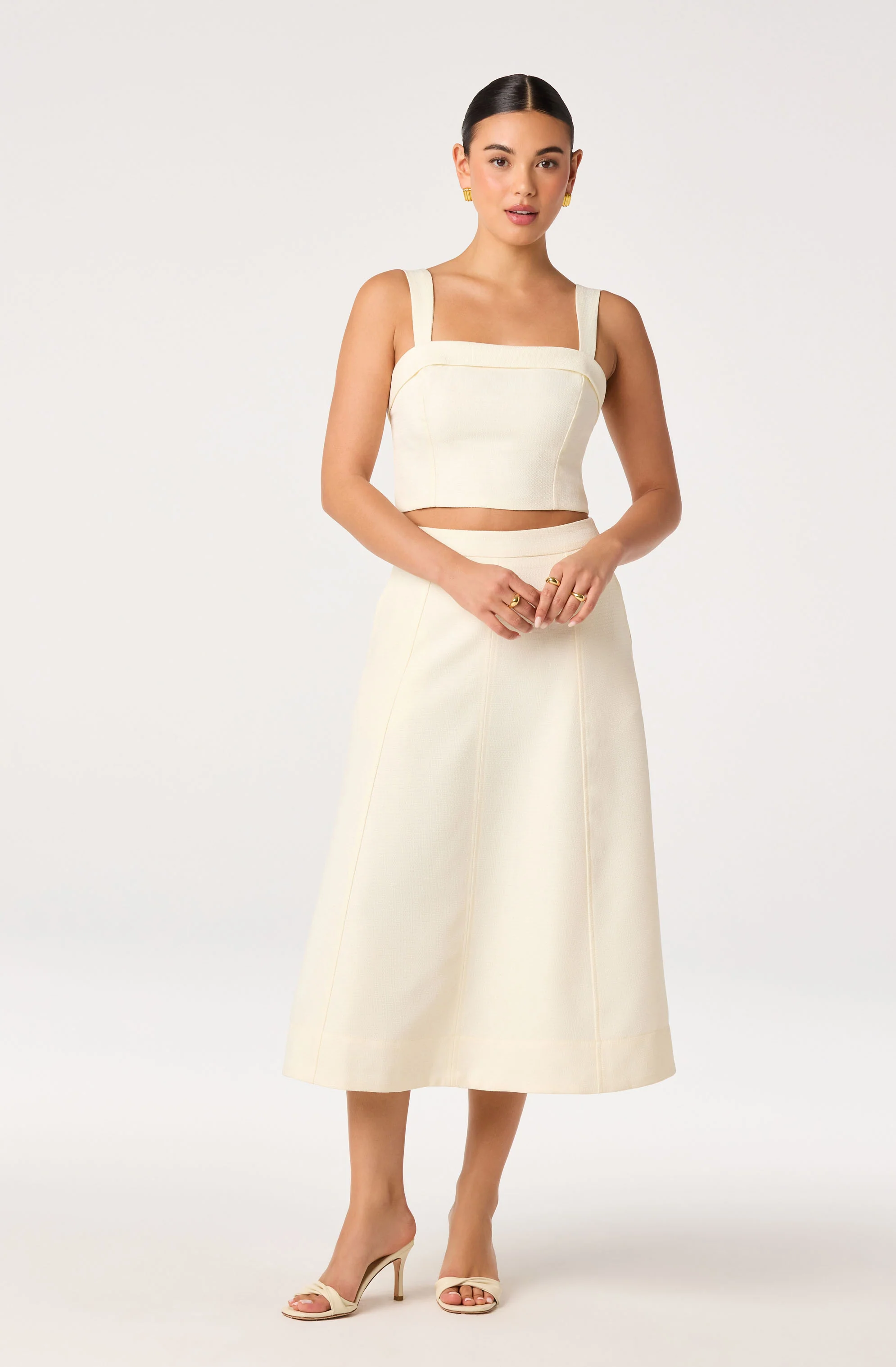 Kinslee Square Neck Cropped Top - Image 5