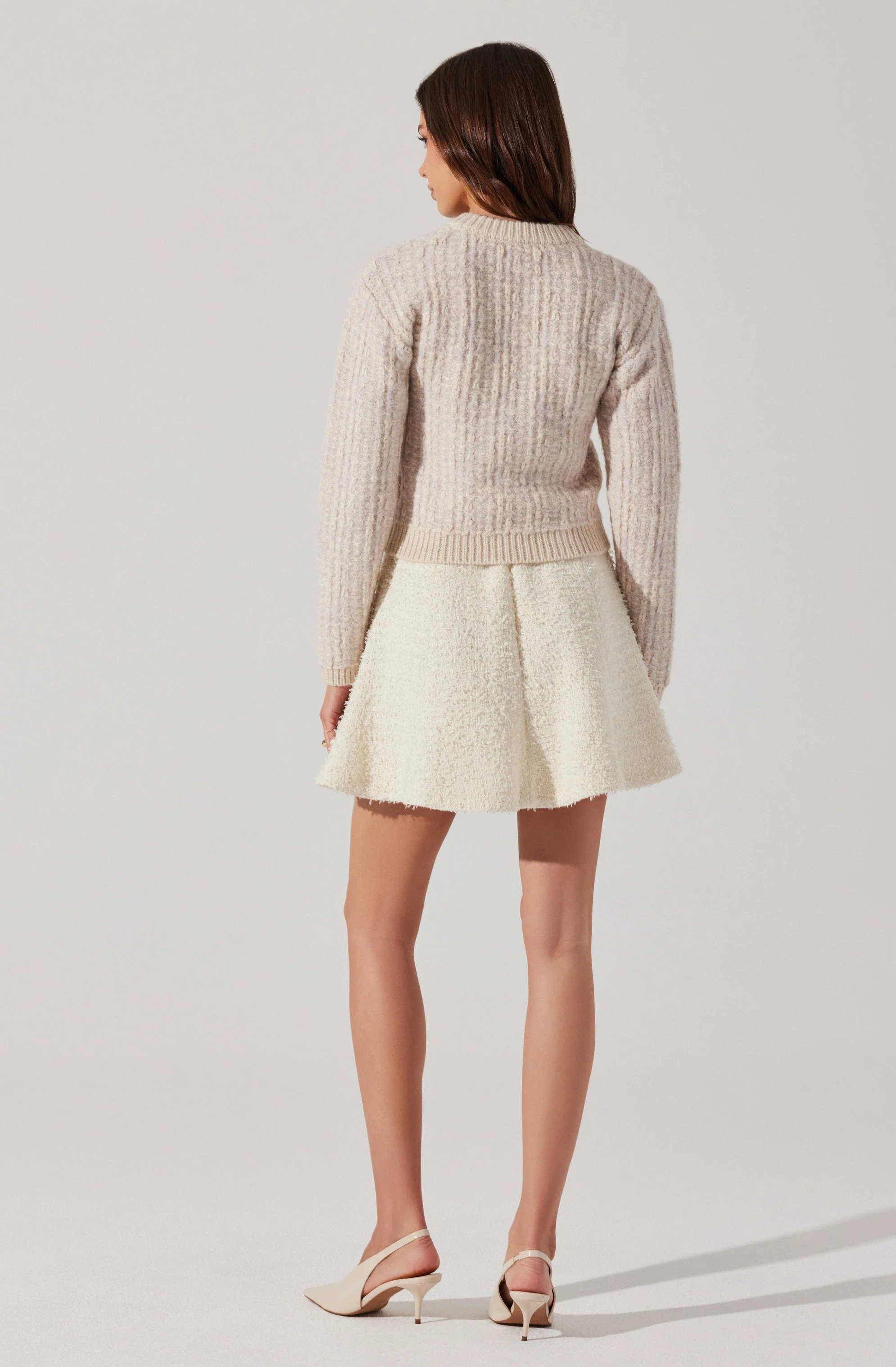 Kiona Tweed Mini Skirt - Image 15