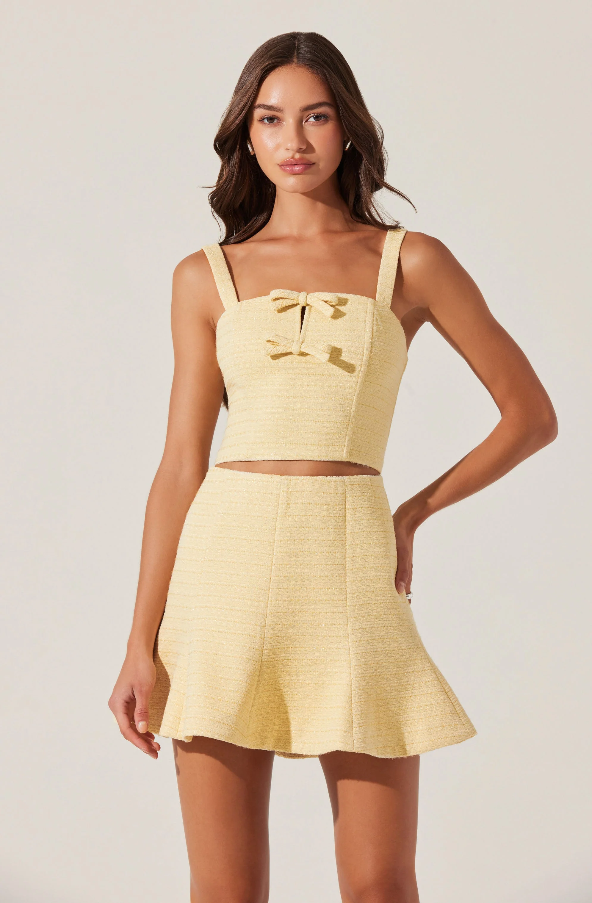 Kiona Tweed Mini Skirt - Image 3