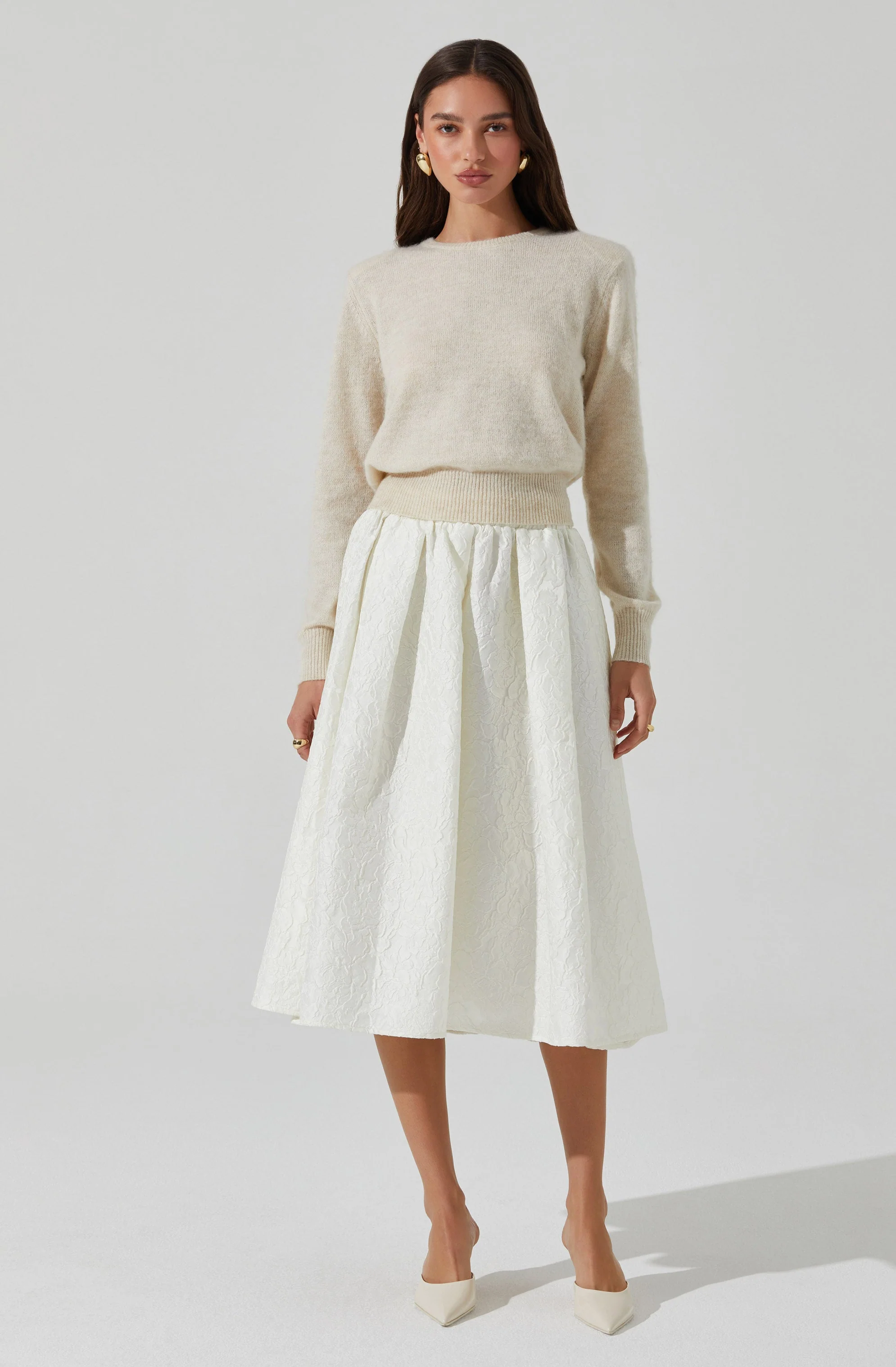 Kiran Fine Knit Sweater - Image 2