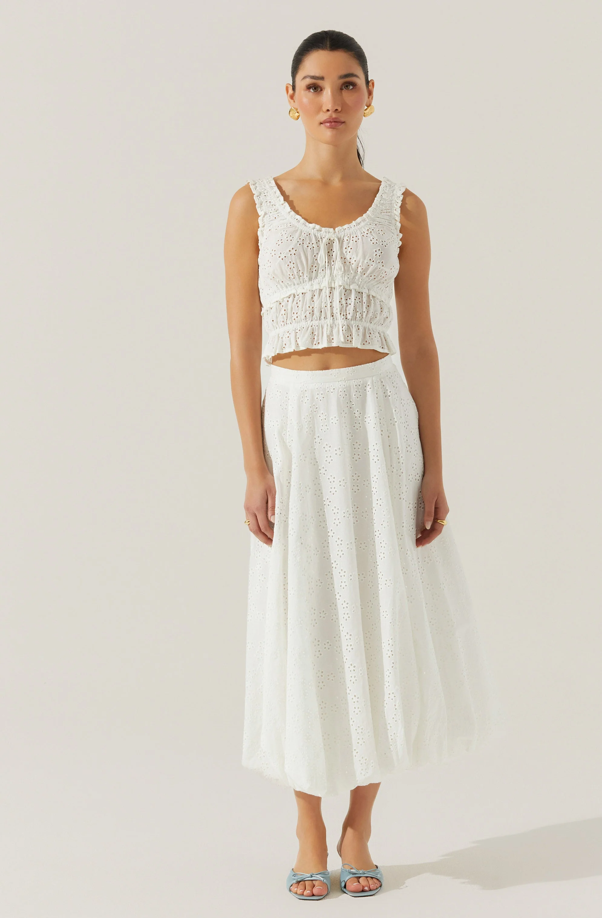 Kissel Tiered Eyelet Top - Image 2