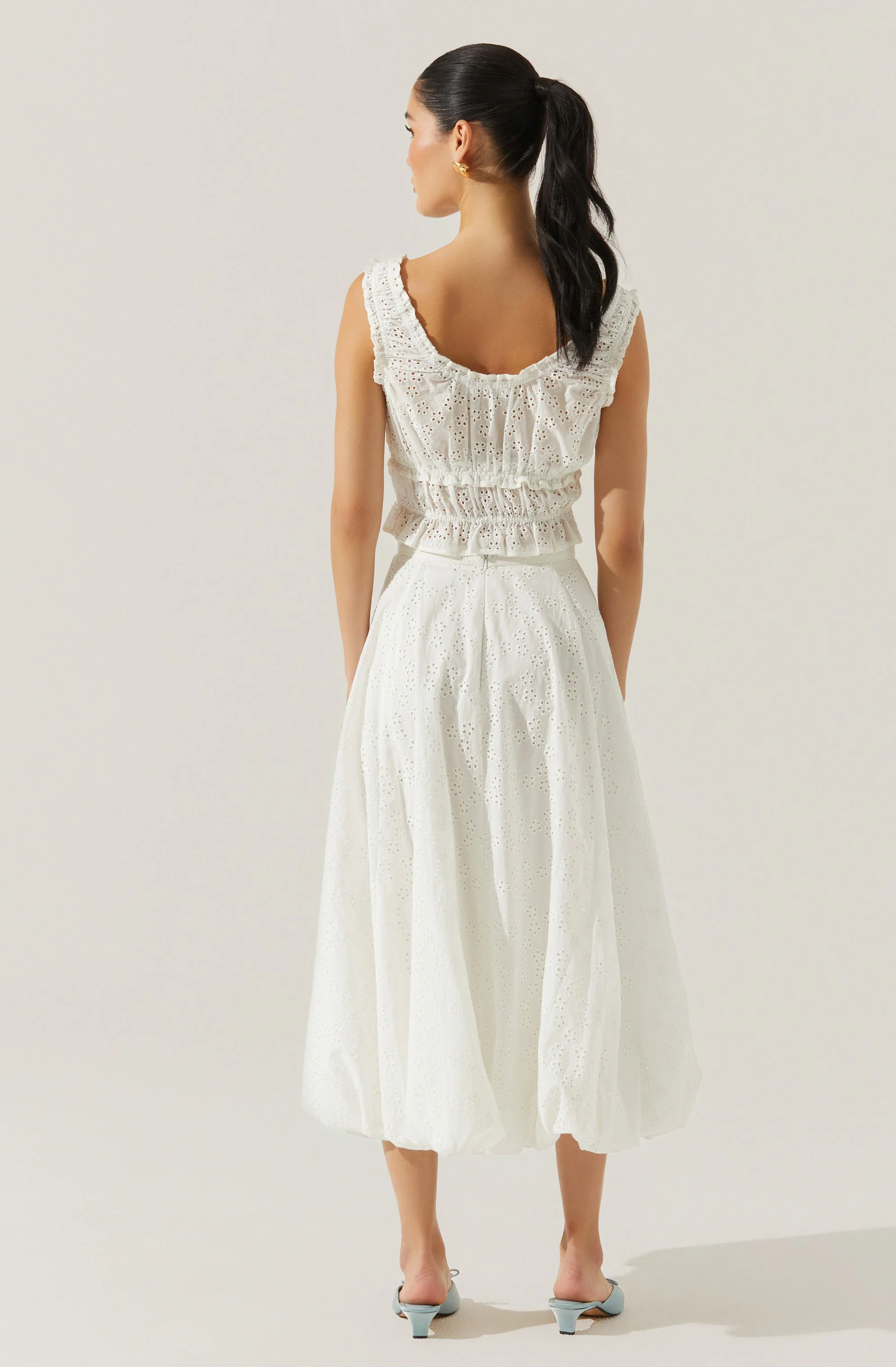 Kissel Tiered Eyelet Top - Image 6