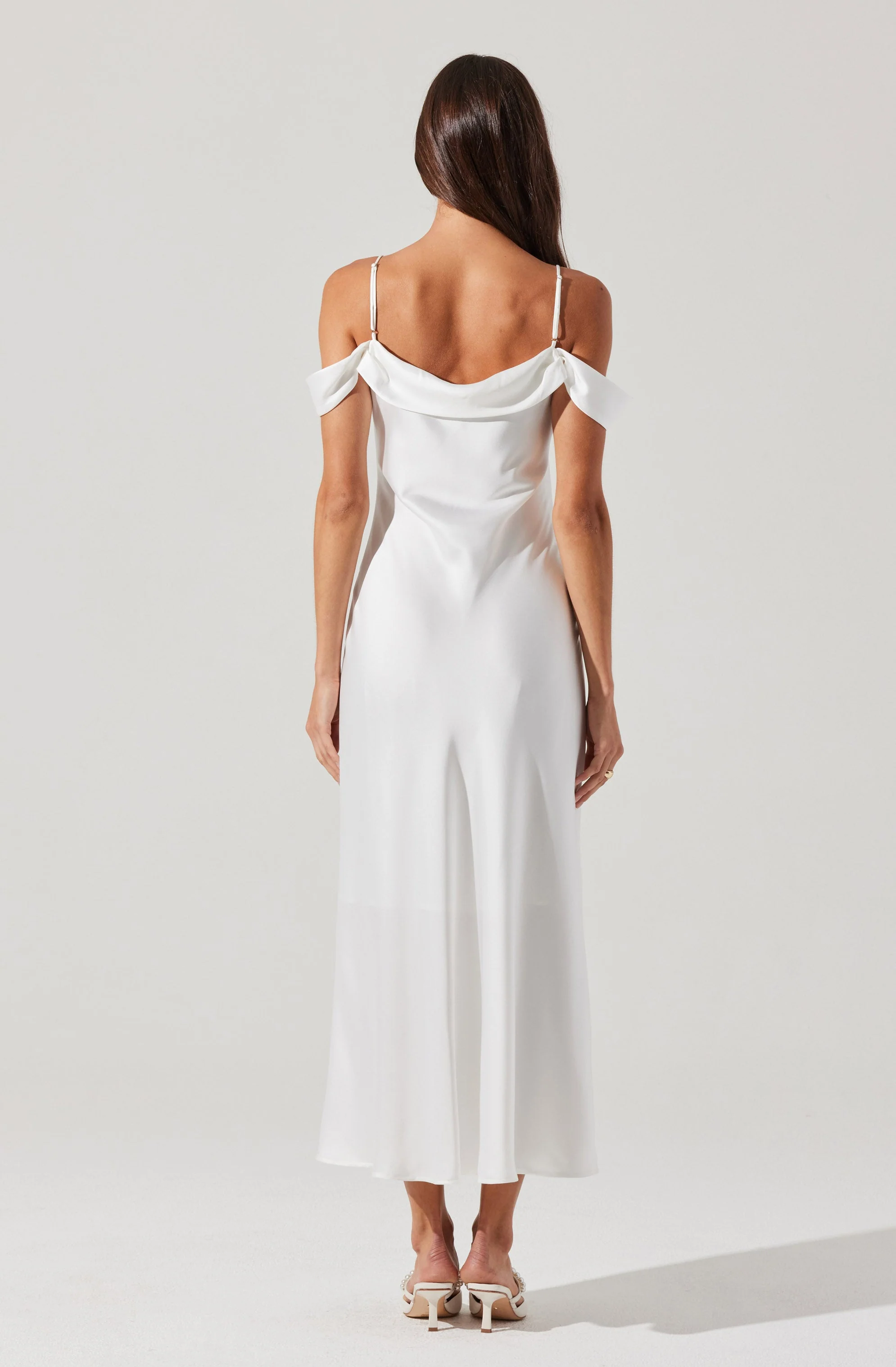 Kitura Cold Shoulder Maxi Dress - Image 6