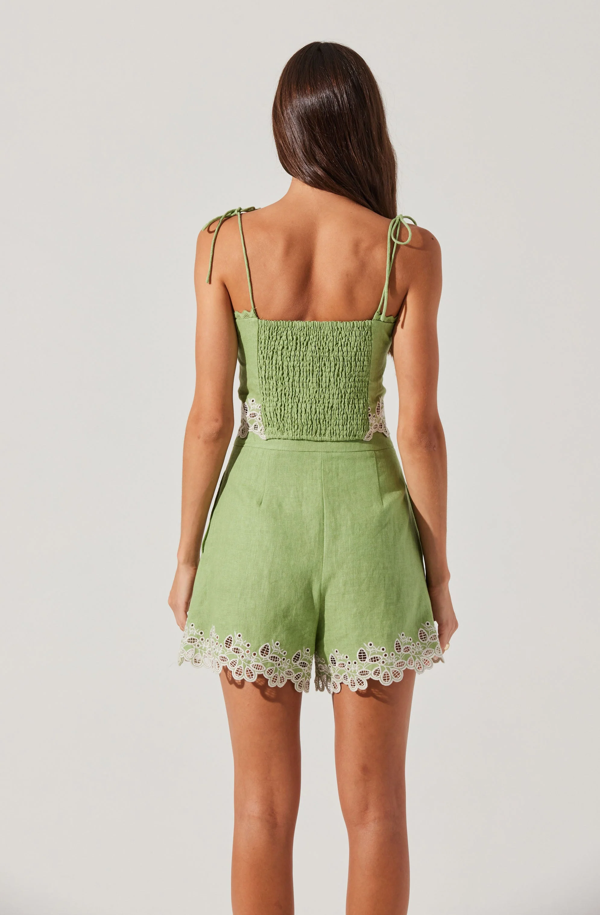 Kiya Linen Embroidered Top - Image 4
