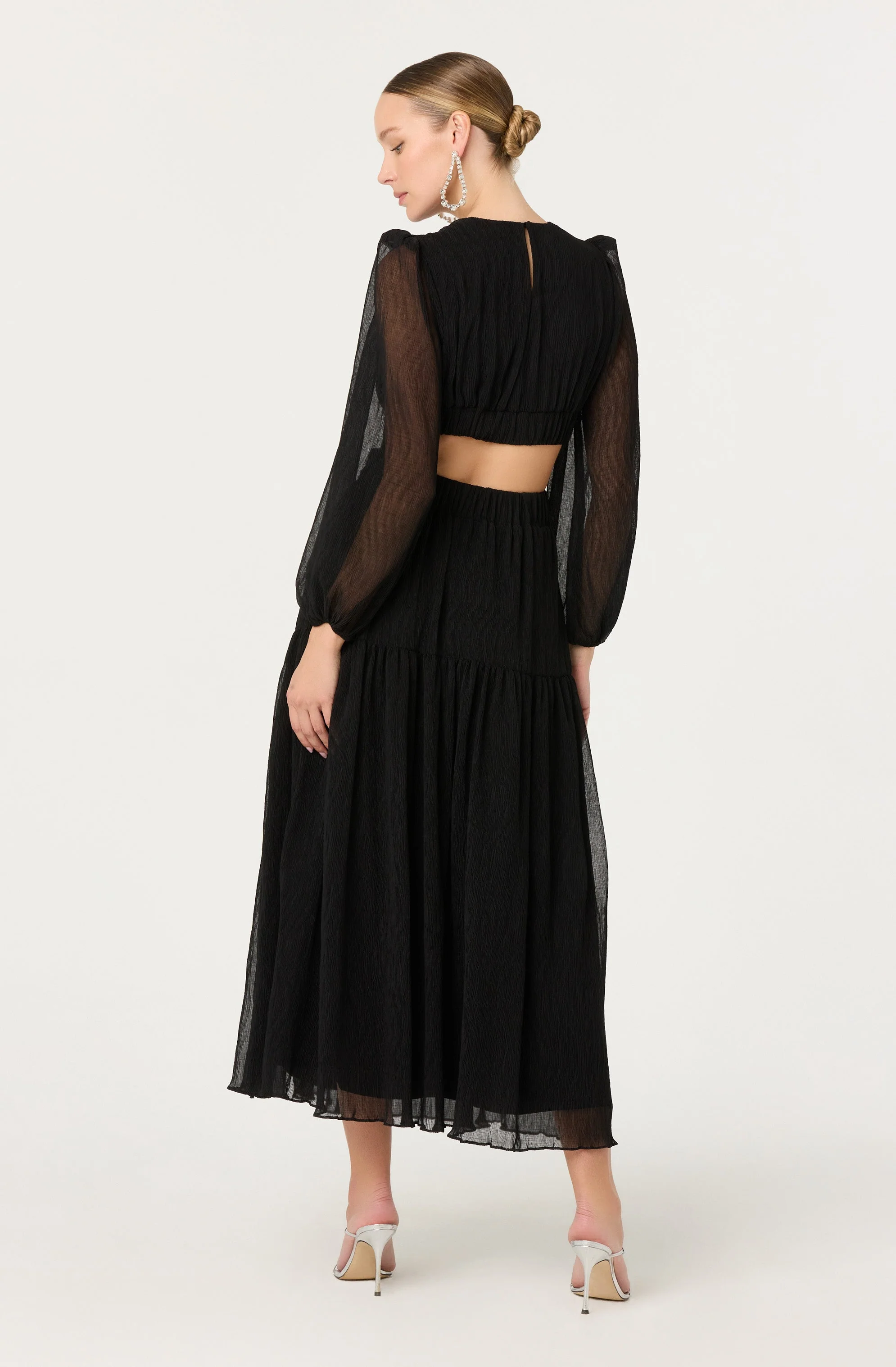 Klarissa V-Neck Cutout Maxi Dress - Image 6