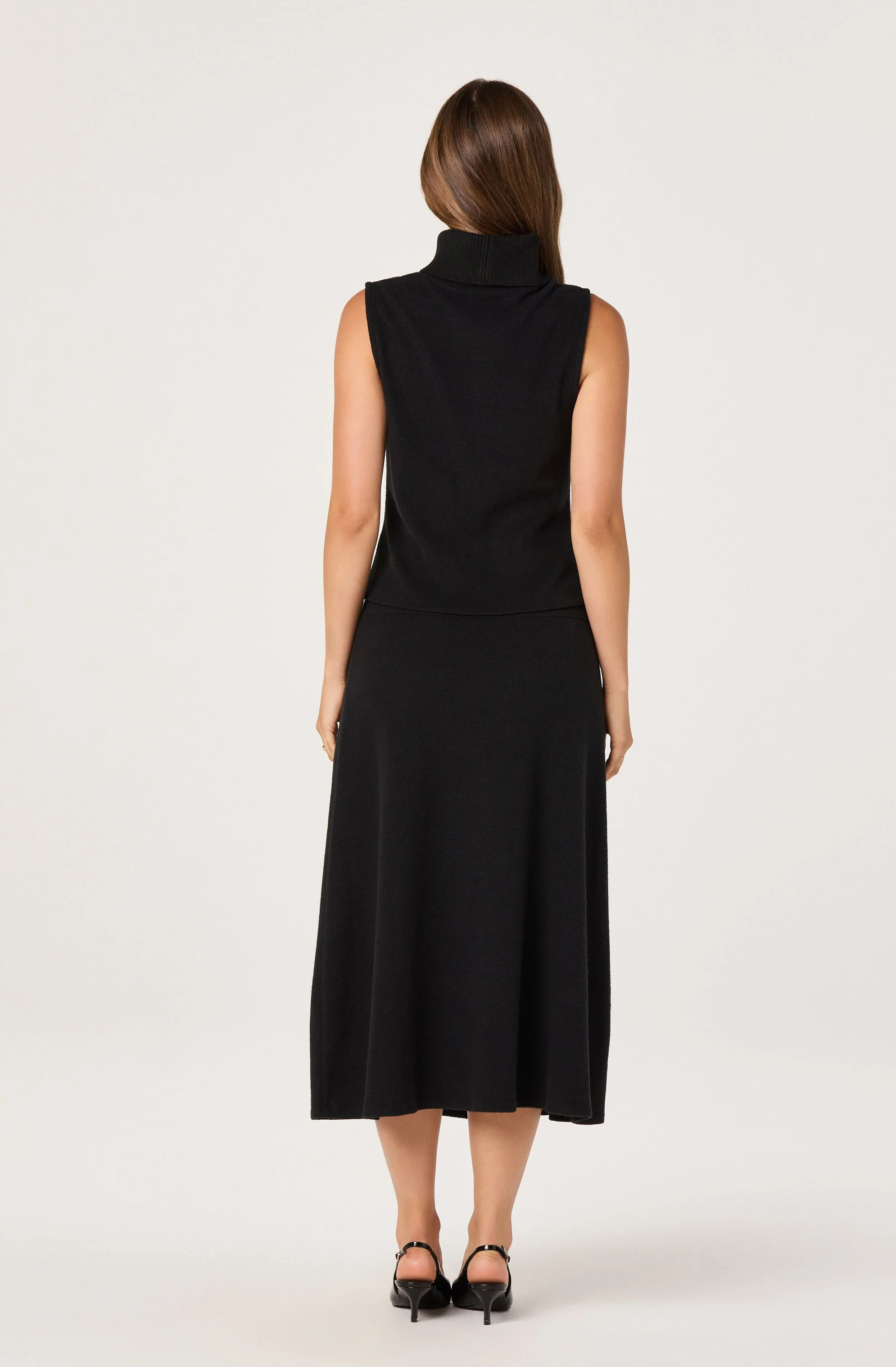 Knit A-line Midi Skirt - Image 5
