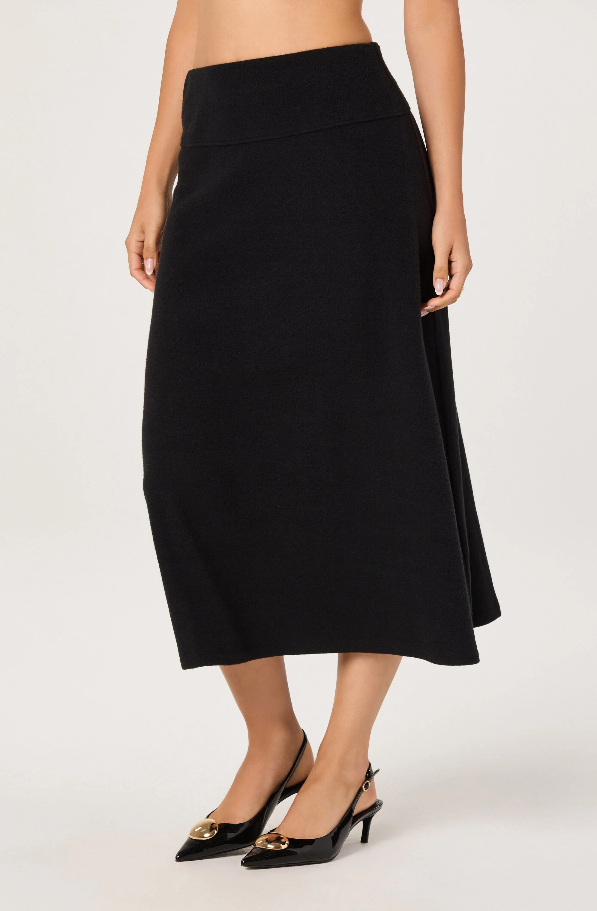 Knit A-line Midi Skirt - Image 6