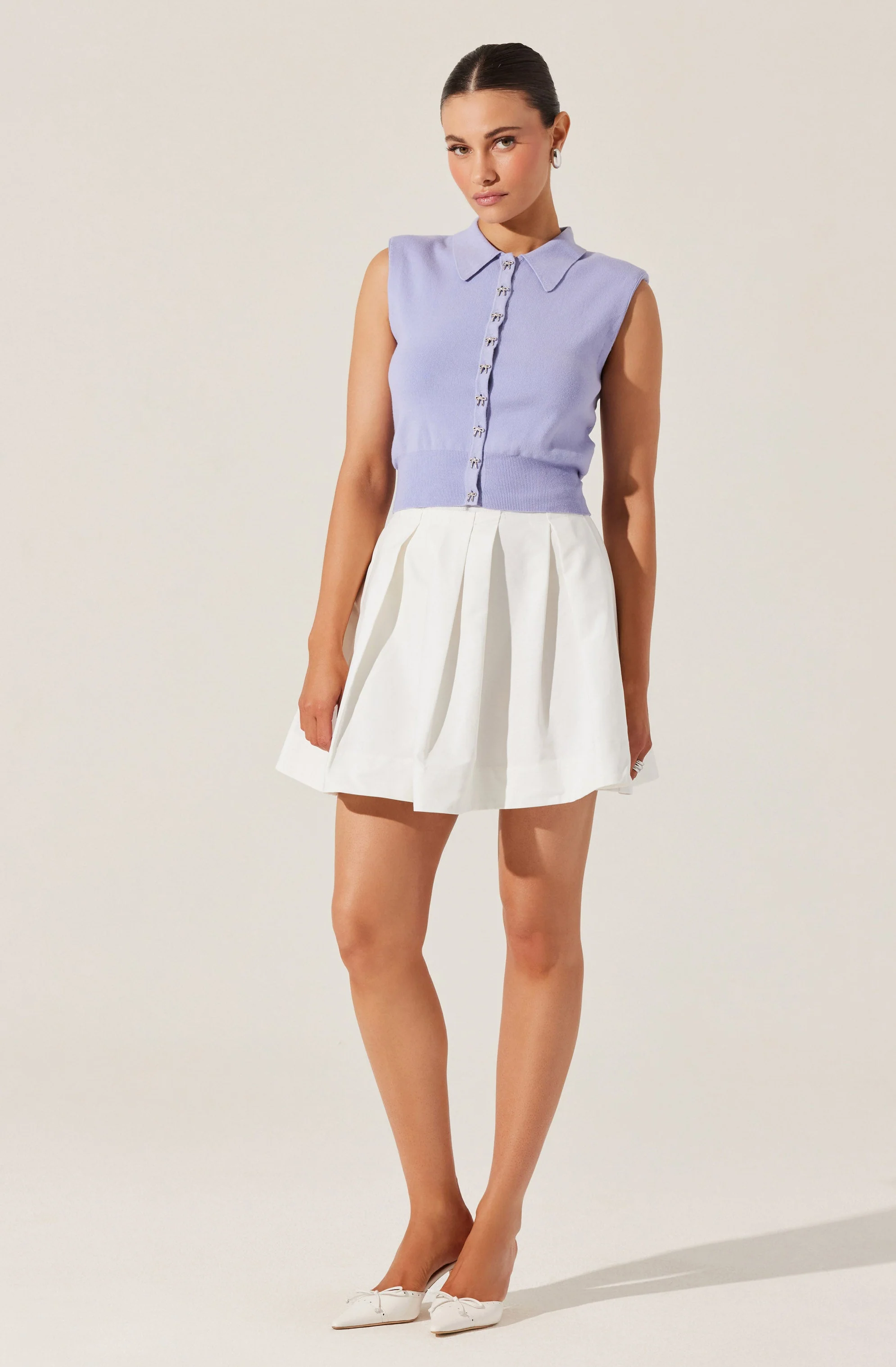 Kori Bow Embellished Sweater Top - Image 12