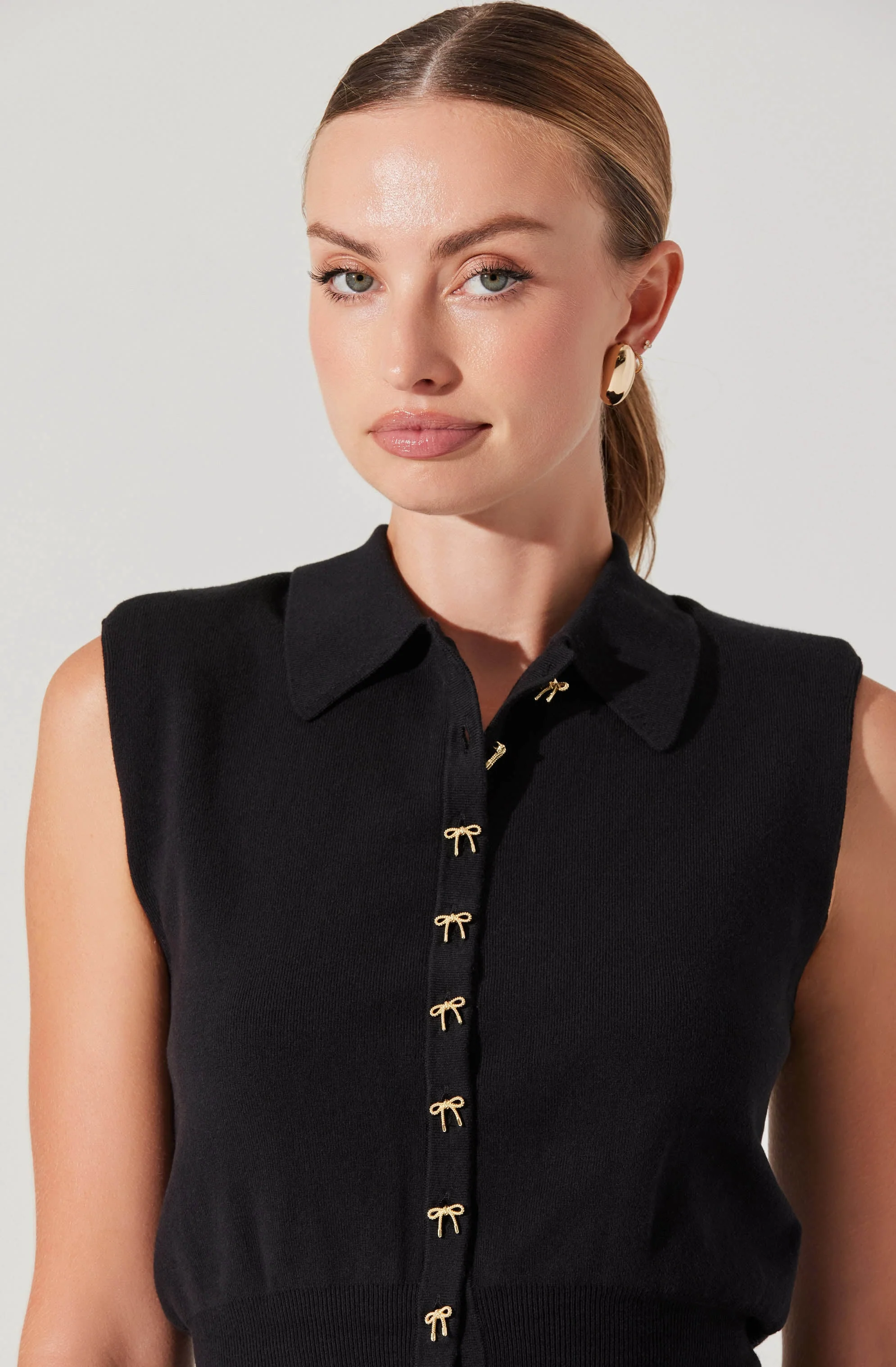 Kori Bow Embellished Sweater Top - Image 16