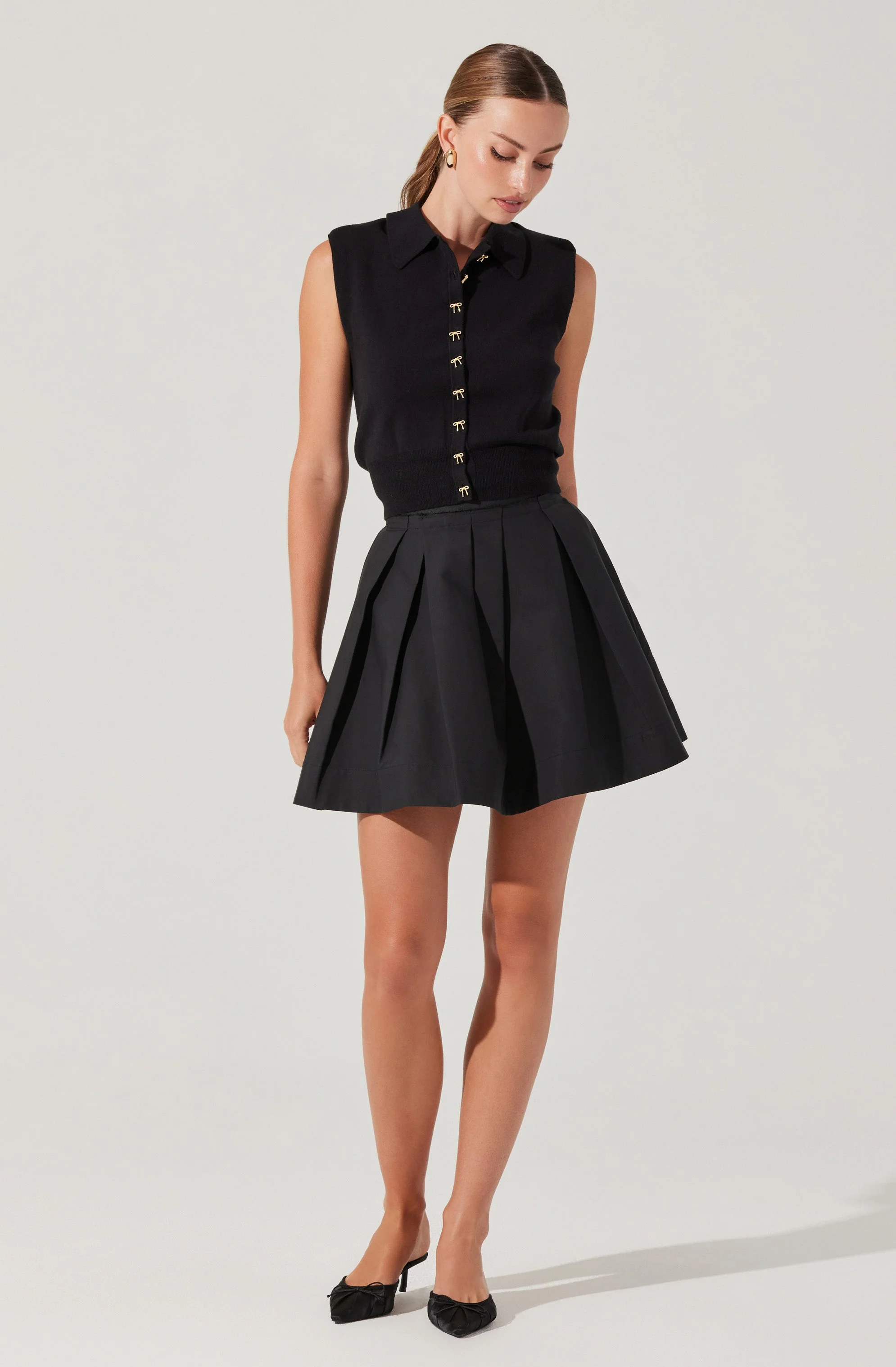 Kori Bow Embellished Sweater Top - Image 18