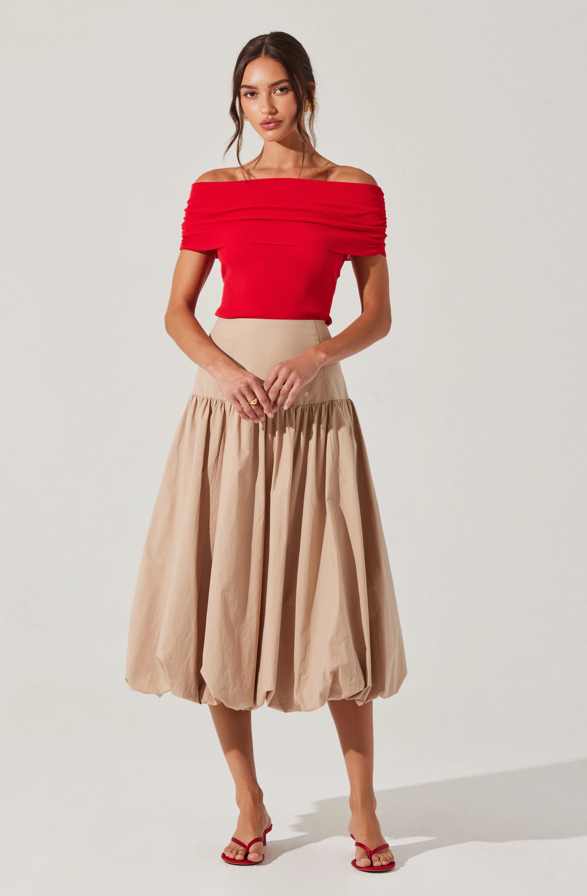 Kylin Off Shoulder Sweater Top - Image 10