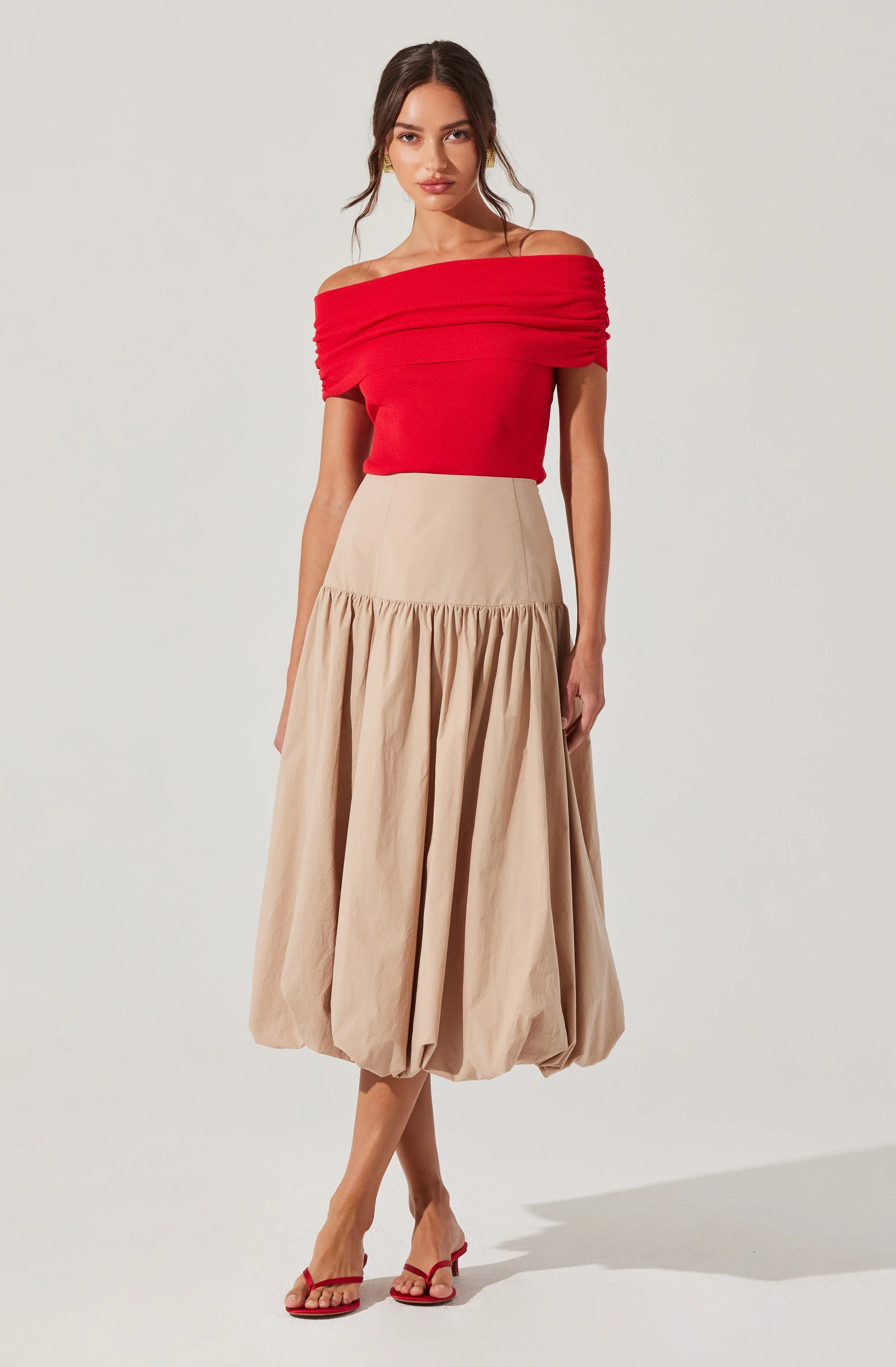Kylin Off Shoulder Sweater Top - Image 11