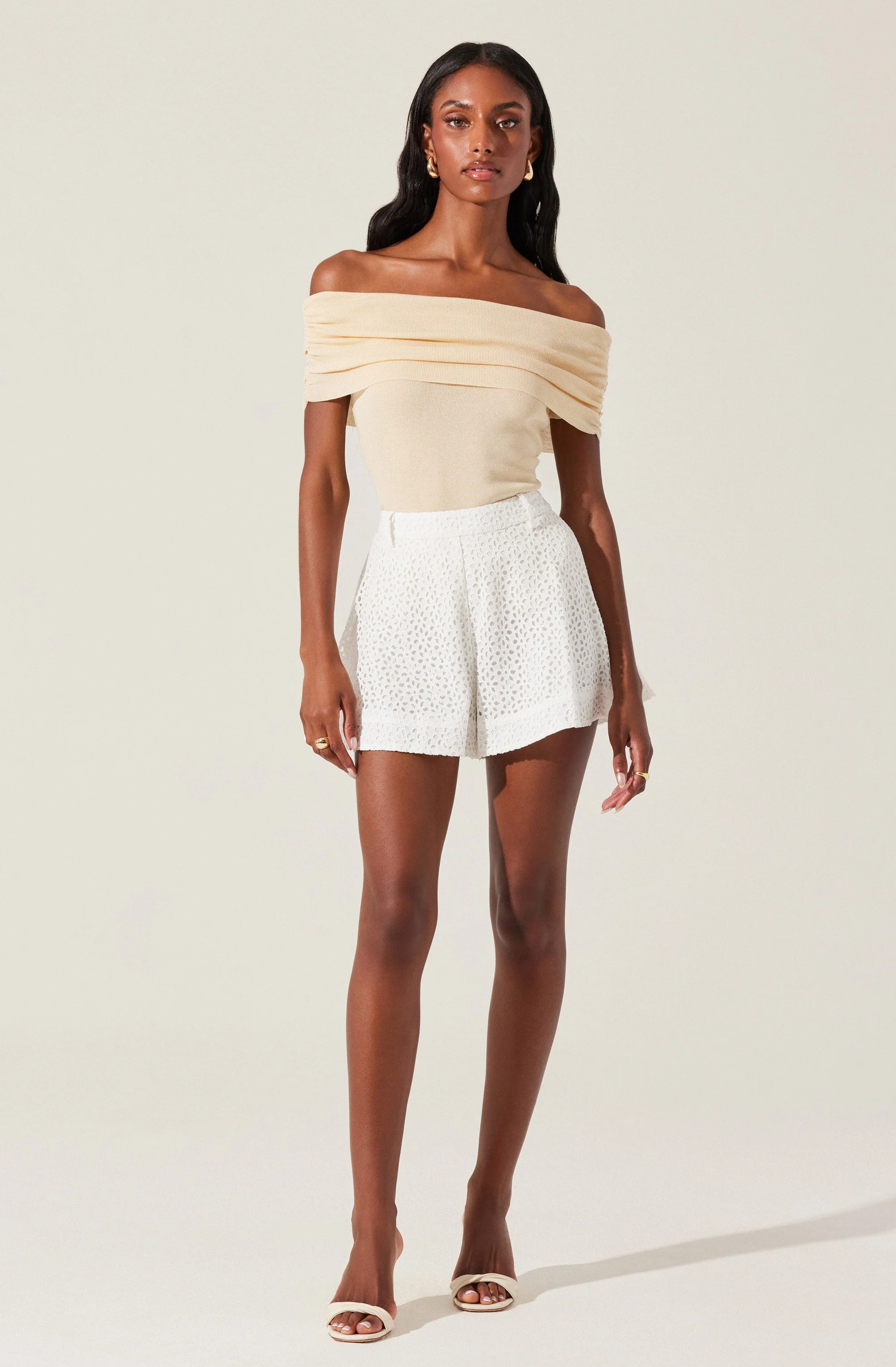 Kylin Off Shoulder Sweater Top - Image 6