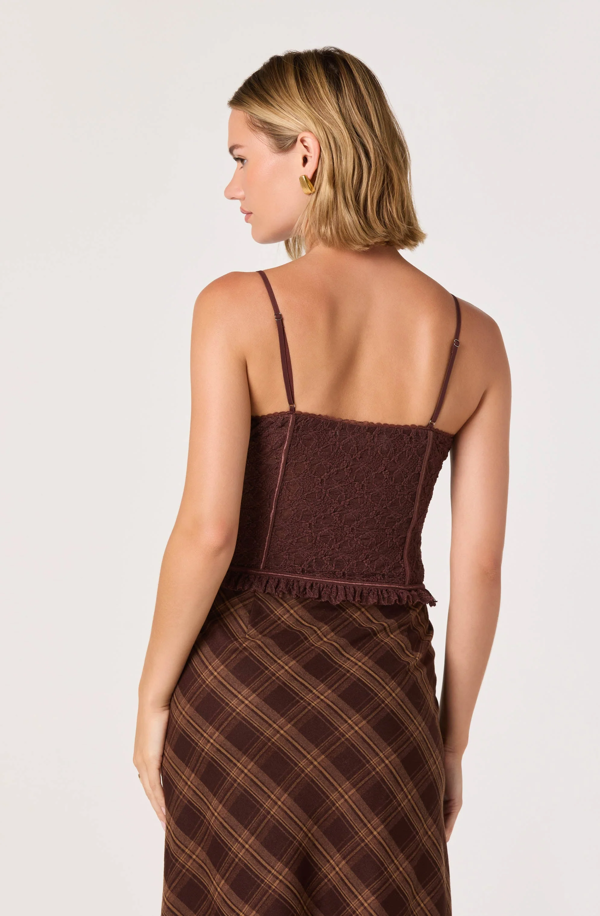 Lace Sweetheart Bustier Top - Image 12