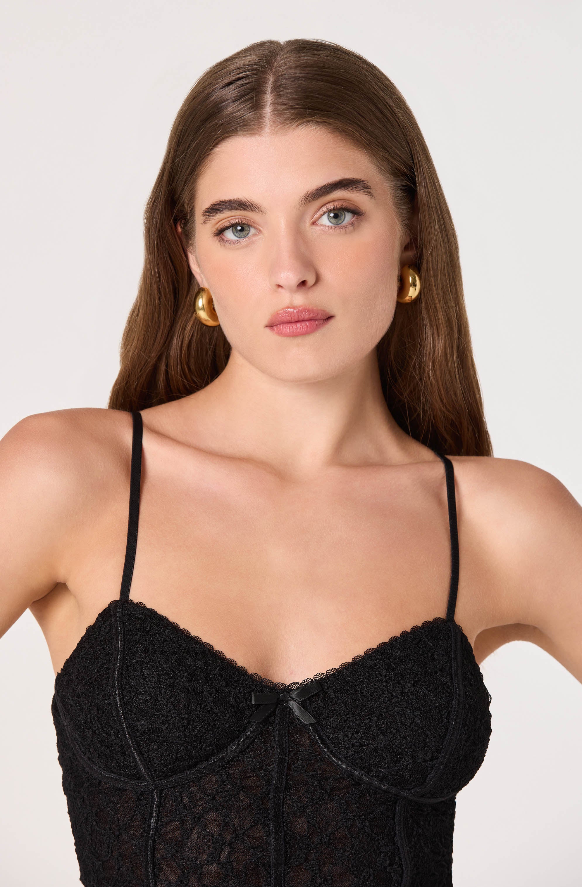 Lace Sweetheart Bustier Top - Image 3