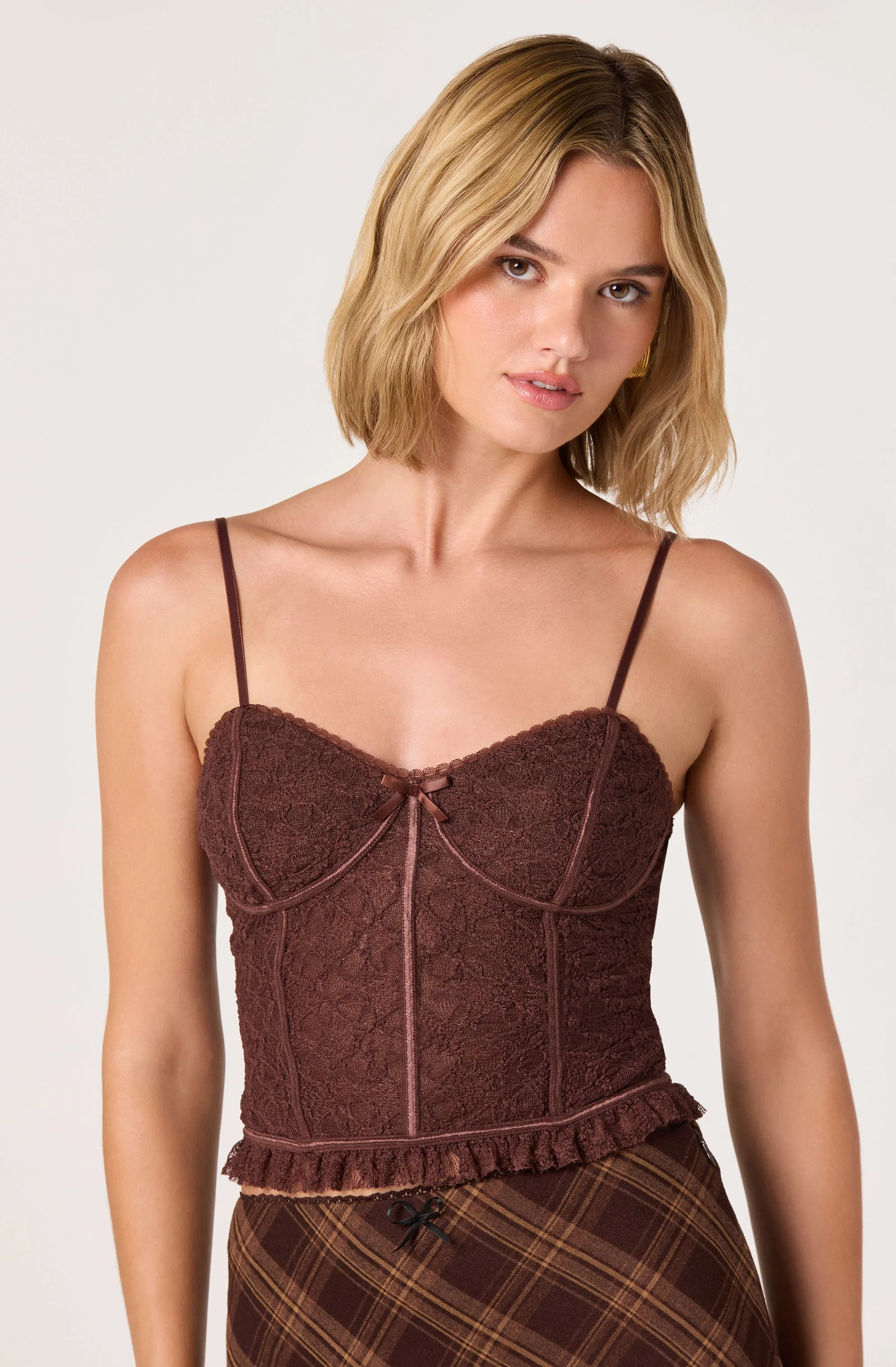 Lace Sweetheart Bustier Top - Image 7