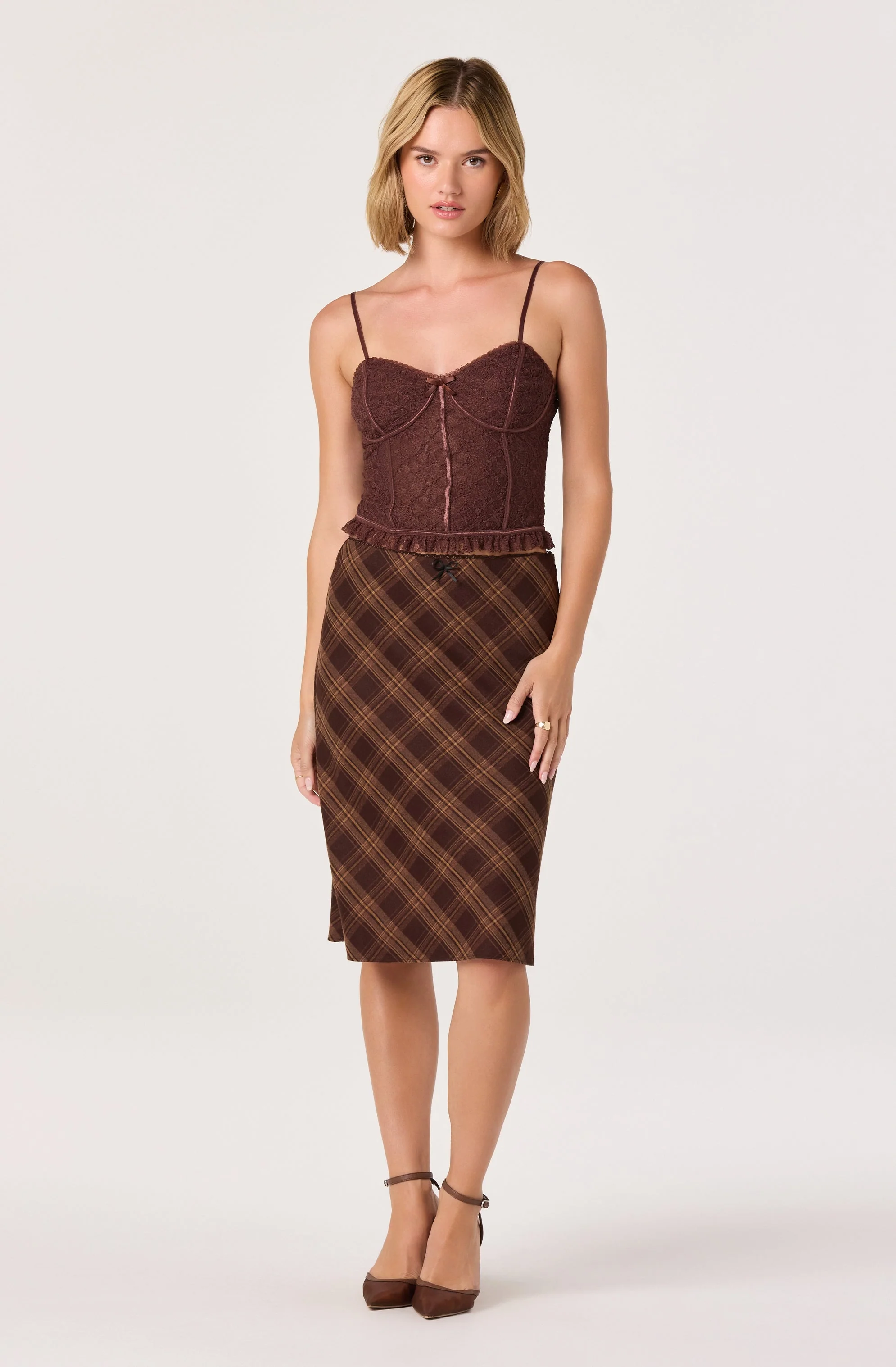 Lace Sweetheart Bustier Top - Image 8