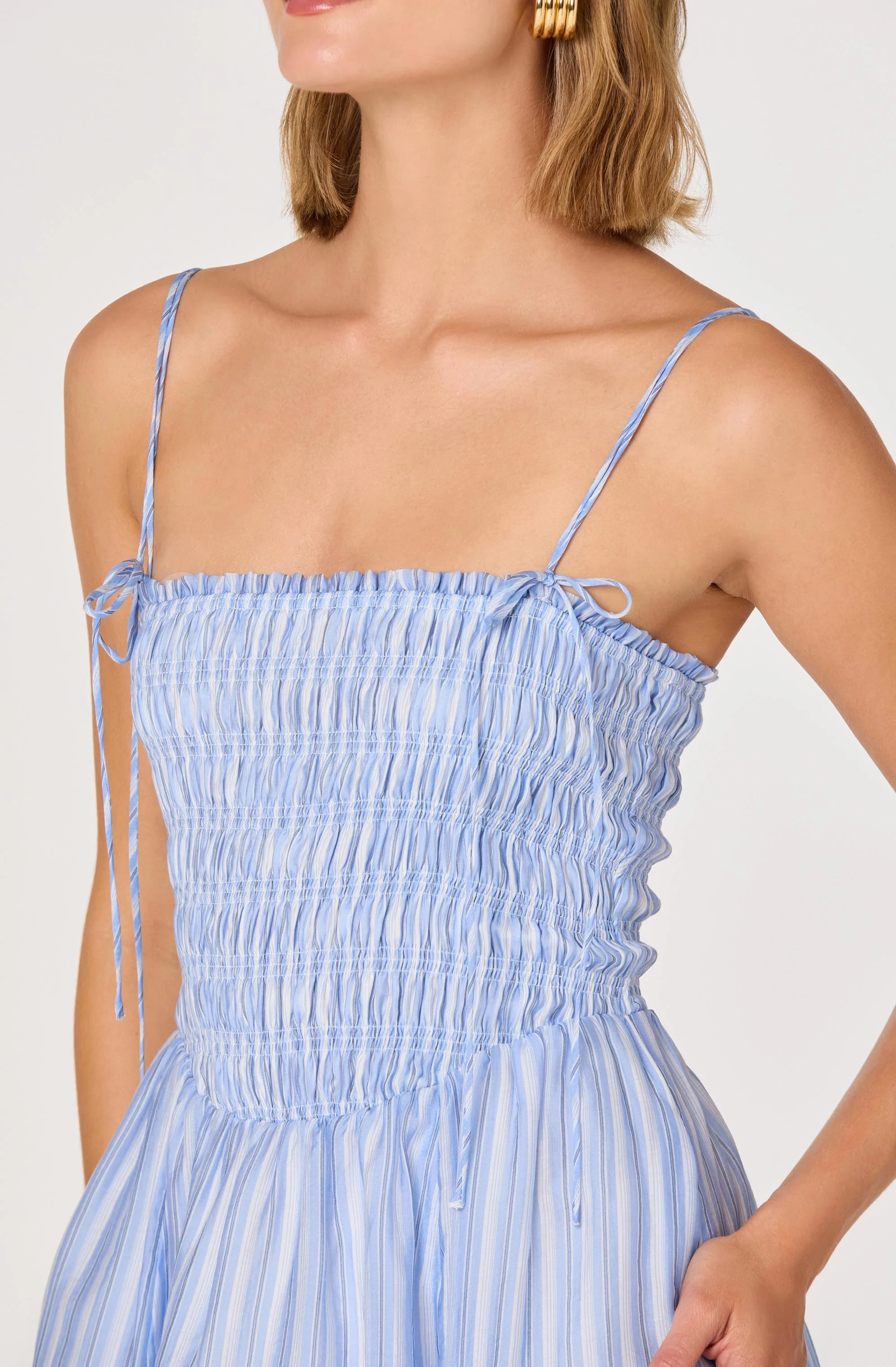 Lahela Smocked Midi Dress - Image 5