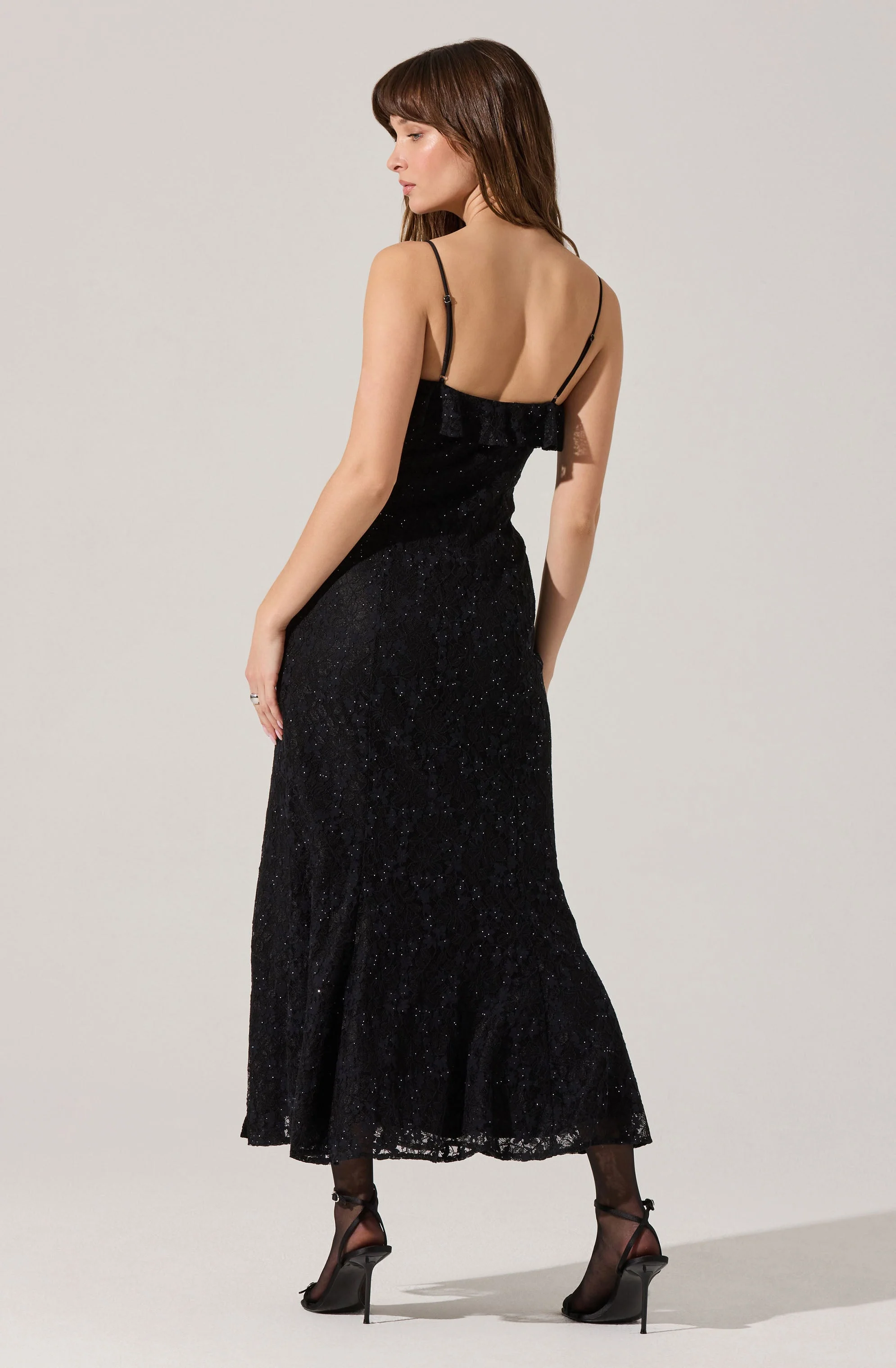 Leonie Floral Lace Maxi Dress - Image 10