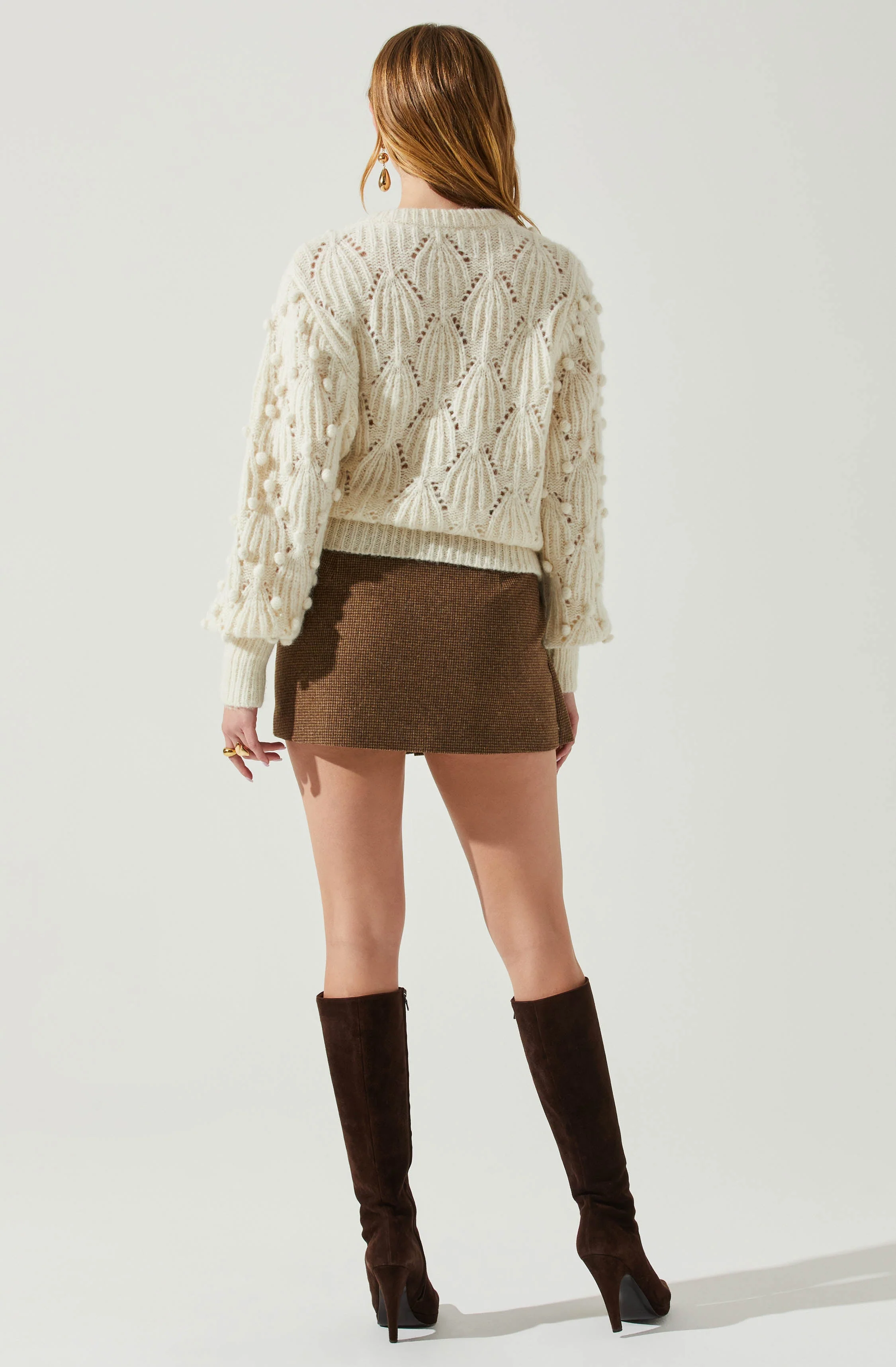 Lexi Pom Pom Embellished Sweater - Image 5