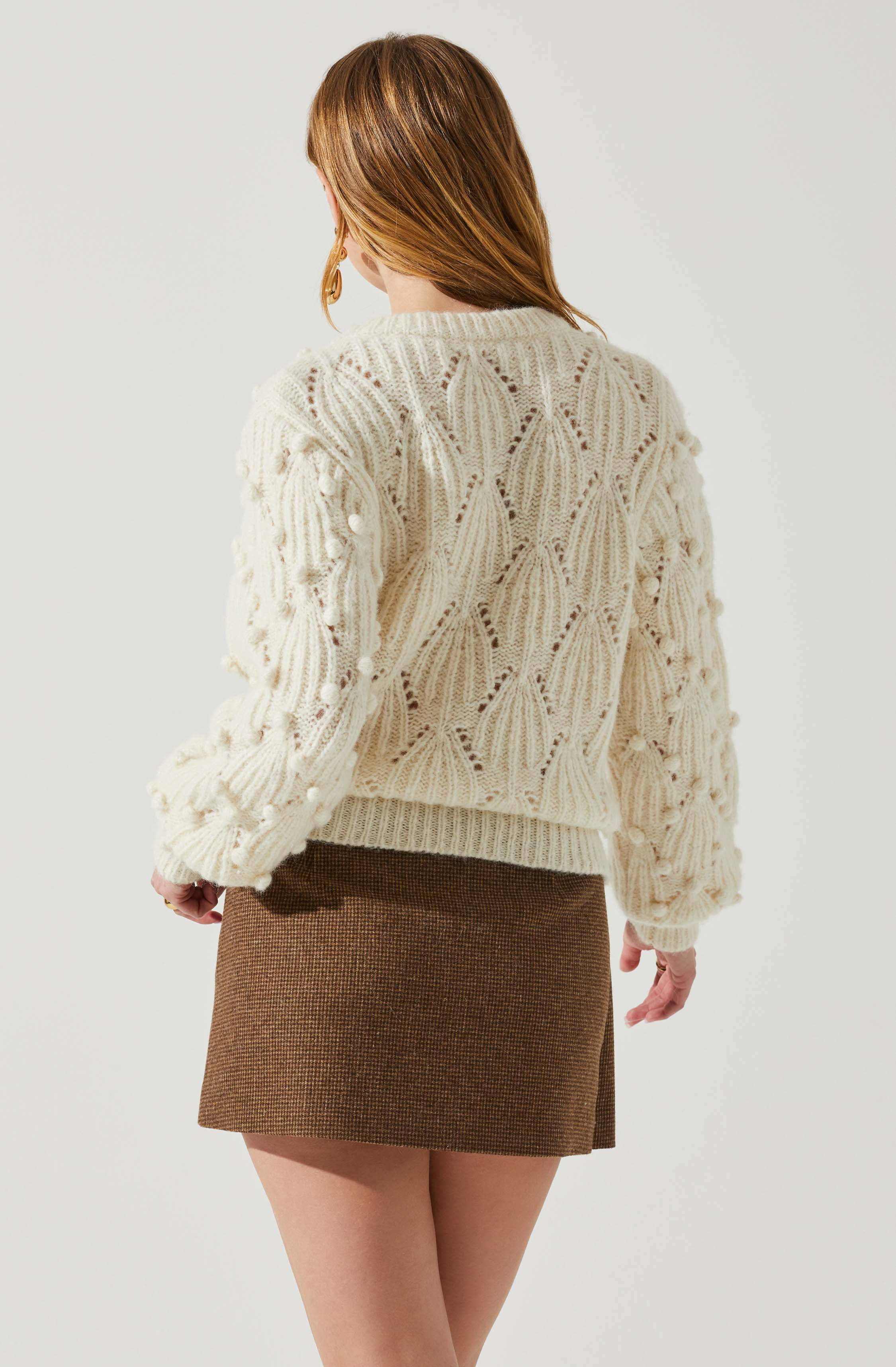 Lexi Pom Pom Embellished Sweater - Image 6