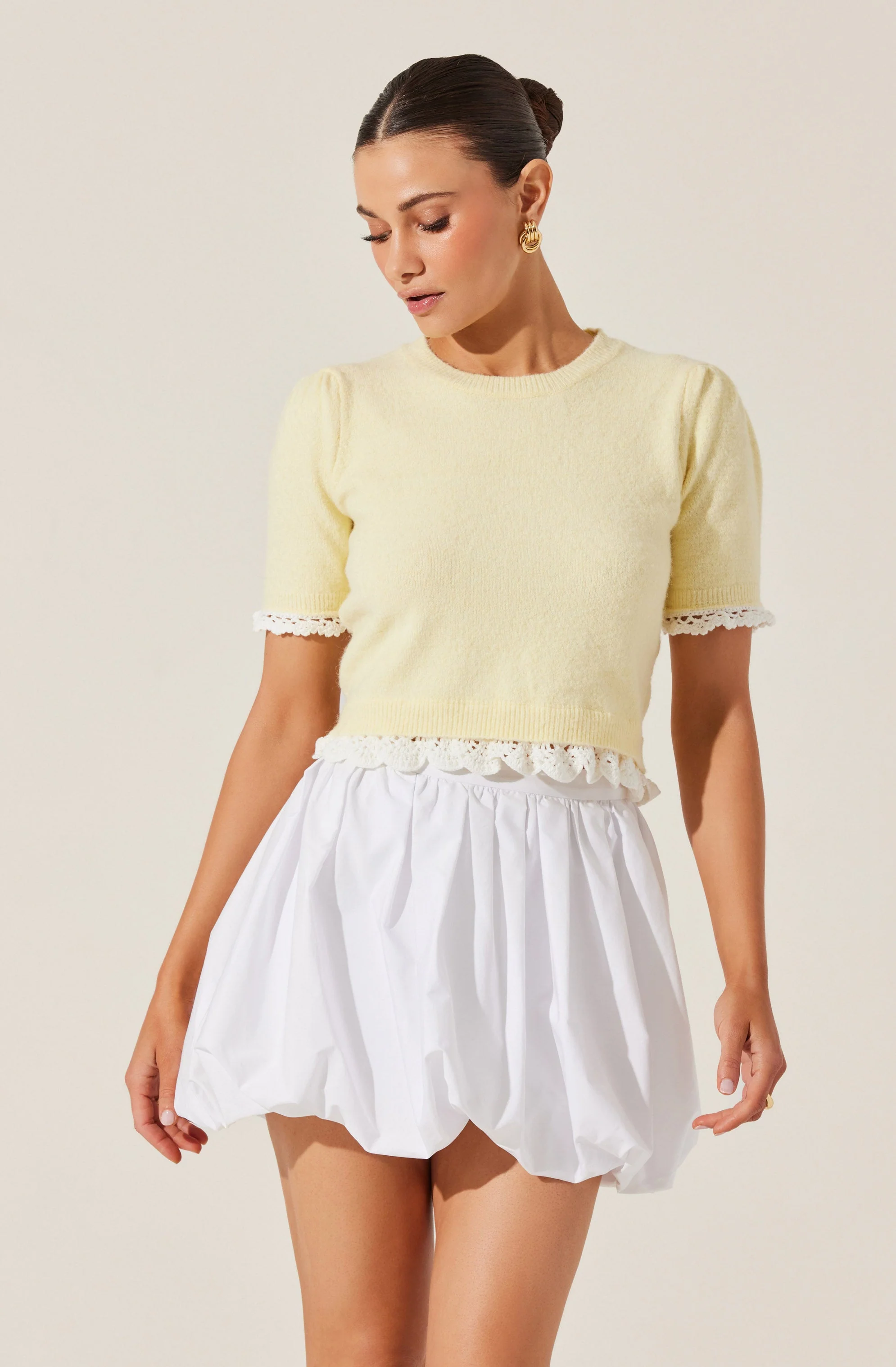 Libi Bubble Mini Skirt - Image 7