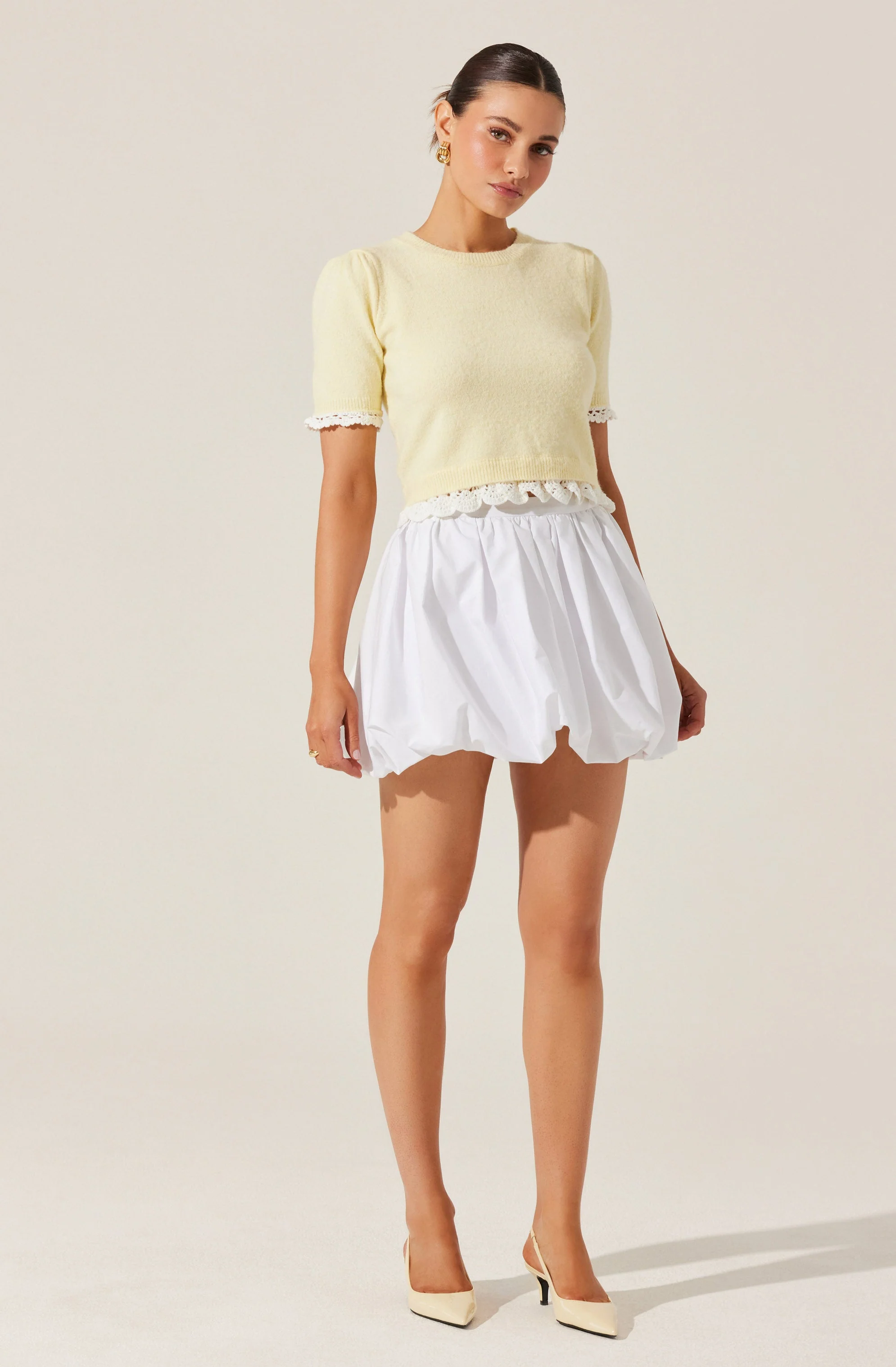 Libi Bubble Mini Skirt - Image 9