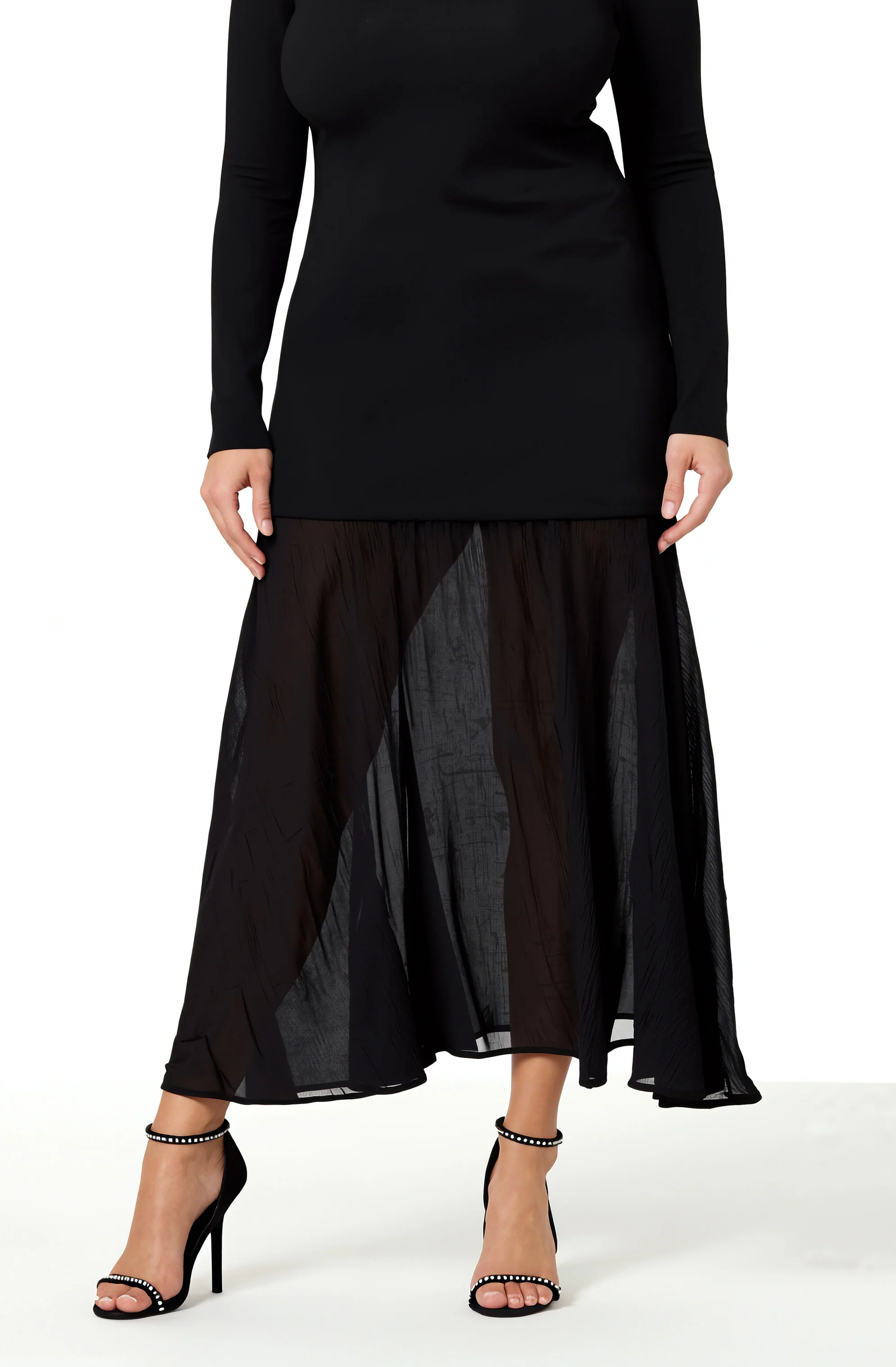 Lidia Off-Shoulder Pleated Midi Dress - Image 17