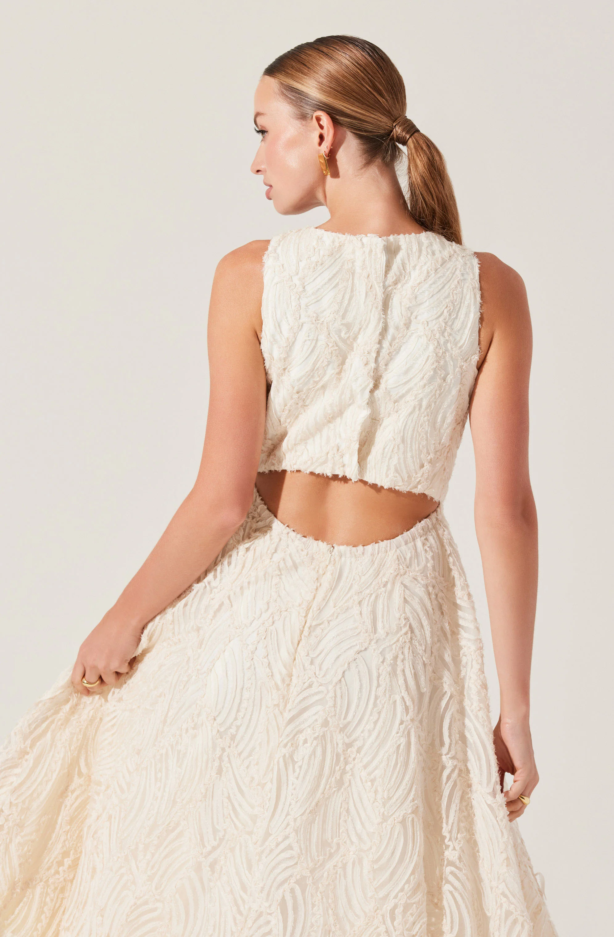 Lillemor 3D Textured Midi Dress - Image 6