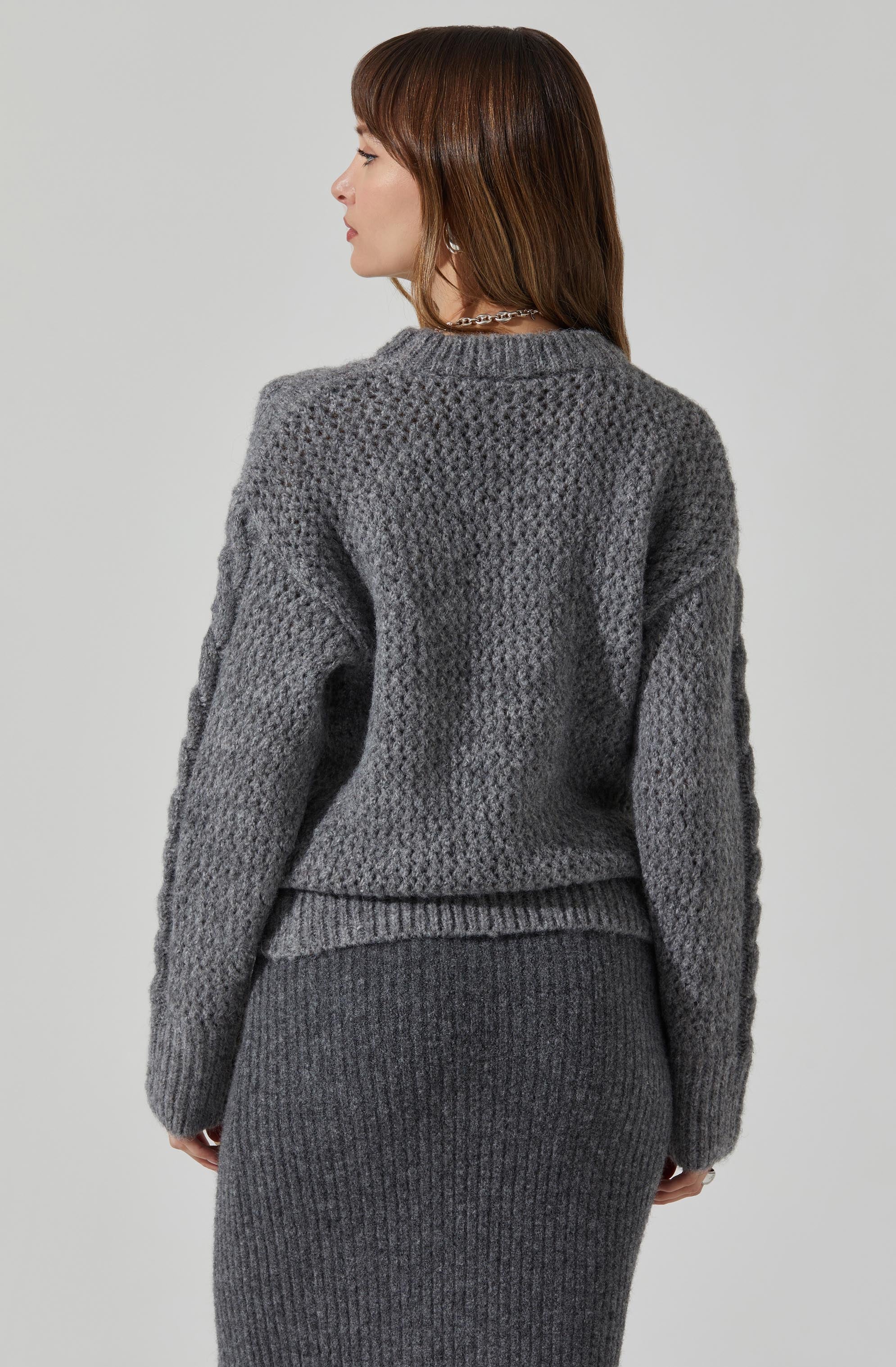 Lisbeth Cable Knit Sweater - Image 12