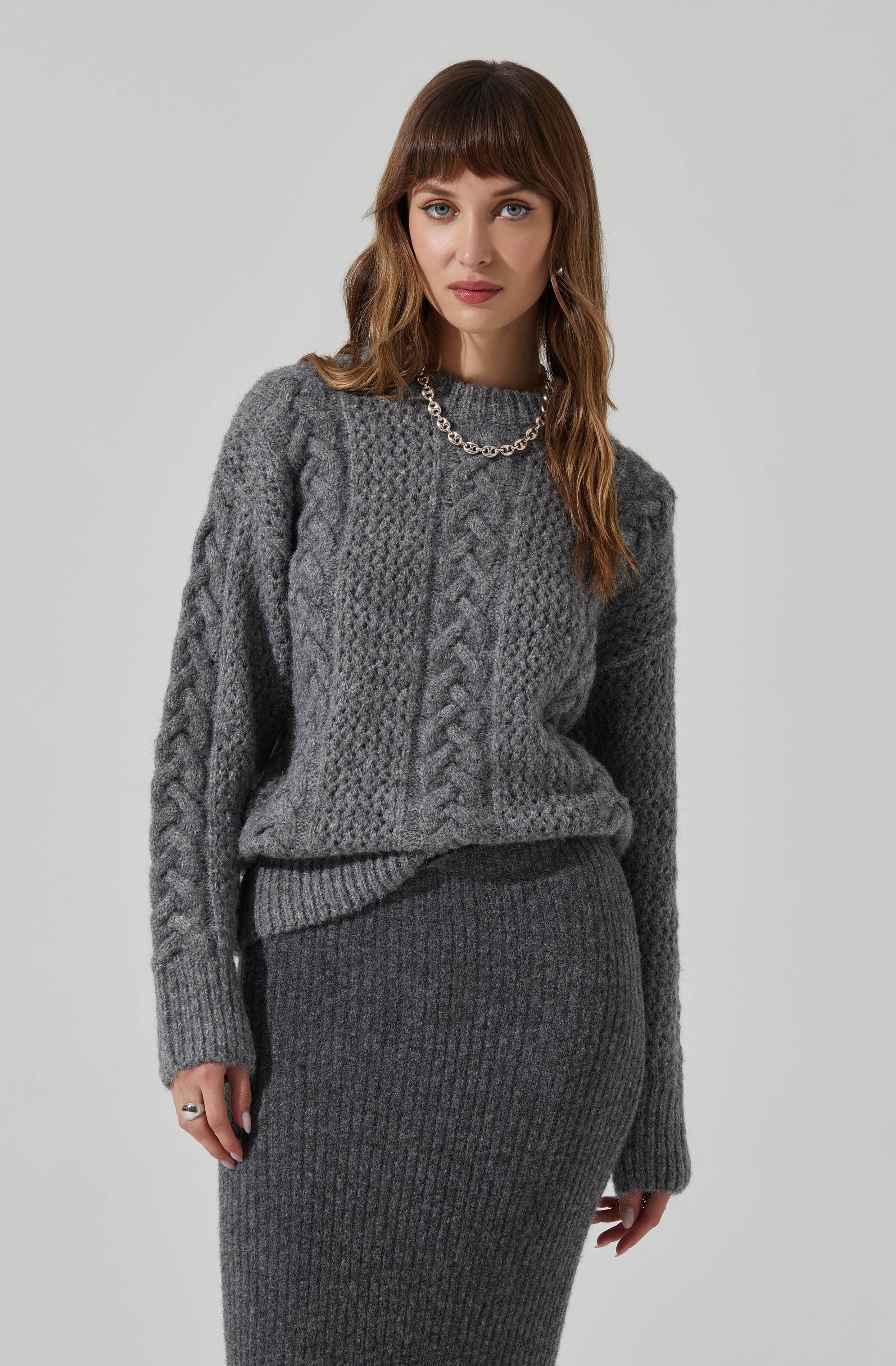 Lisbeth Cable Knit Sweater - Image 7