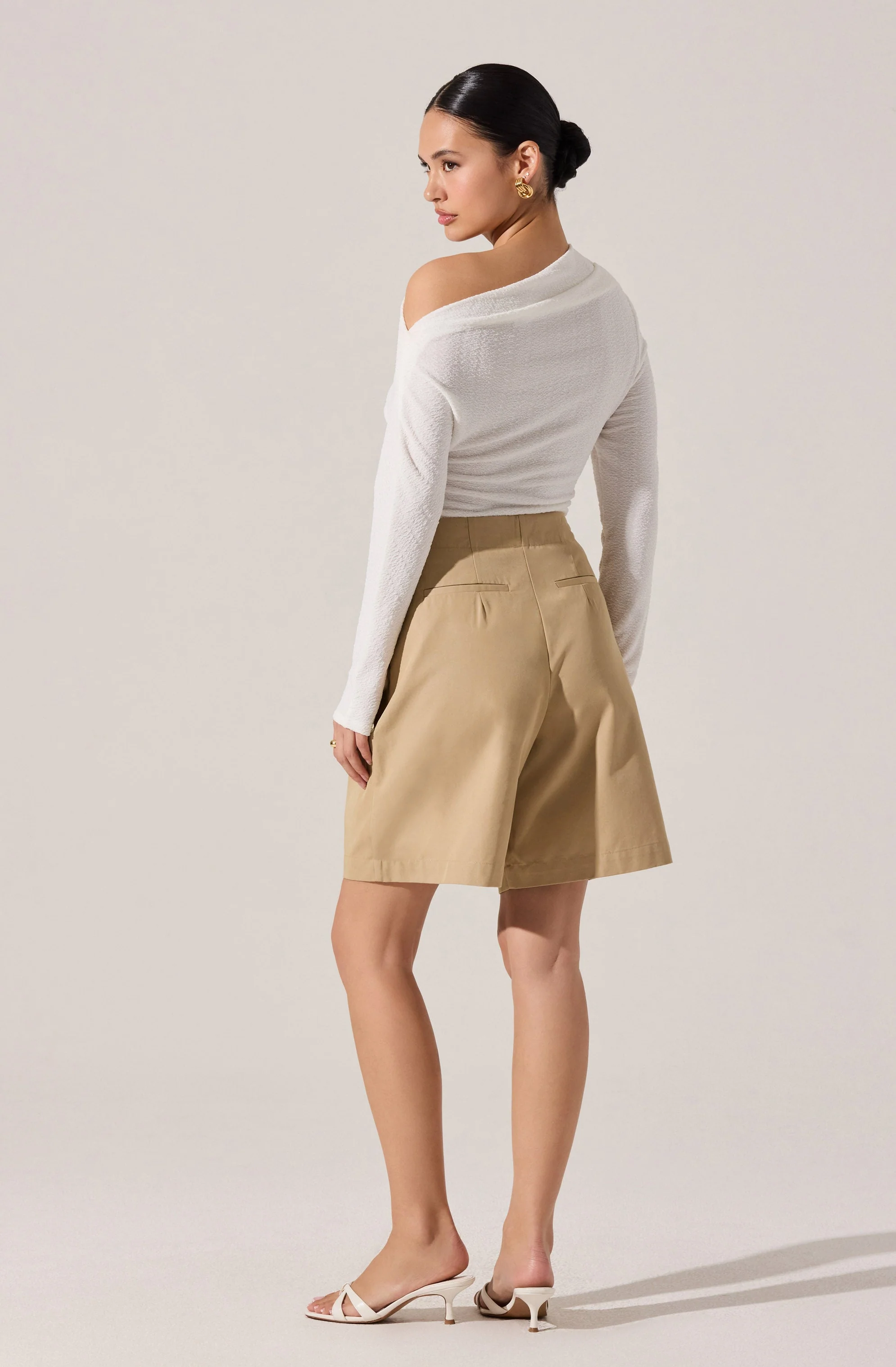 Textured Off Shoulder Top - Image 10