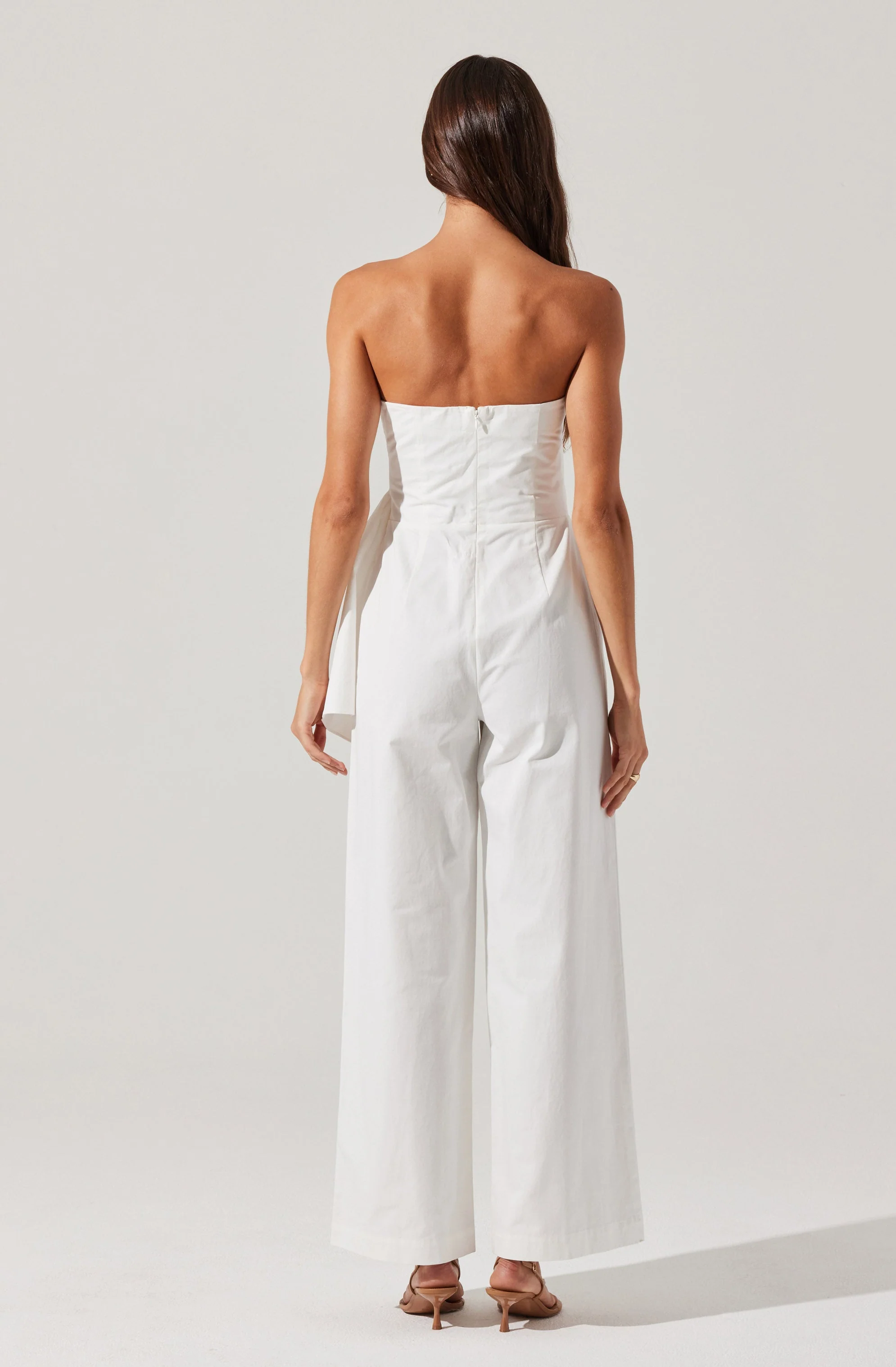 Maciel Strapless Pleated Jumpsuit - Image 5