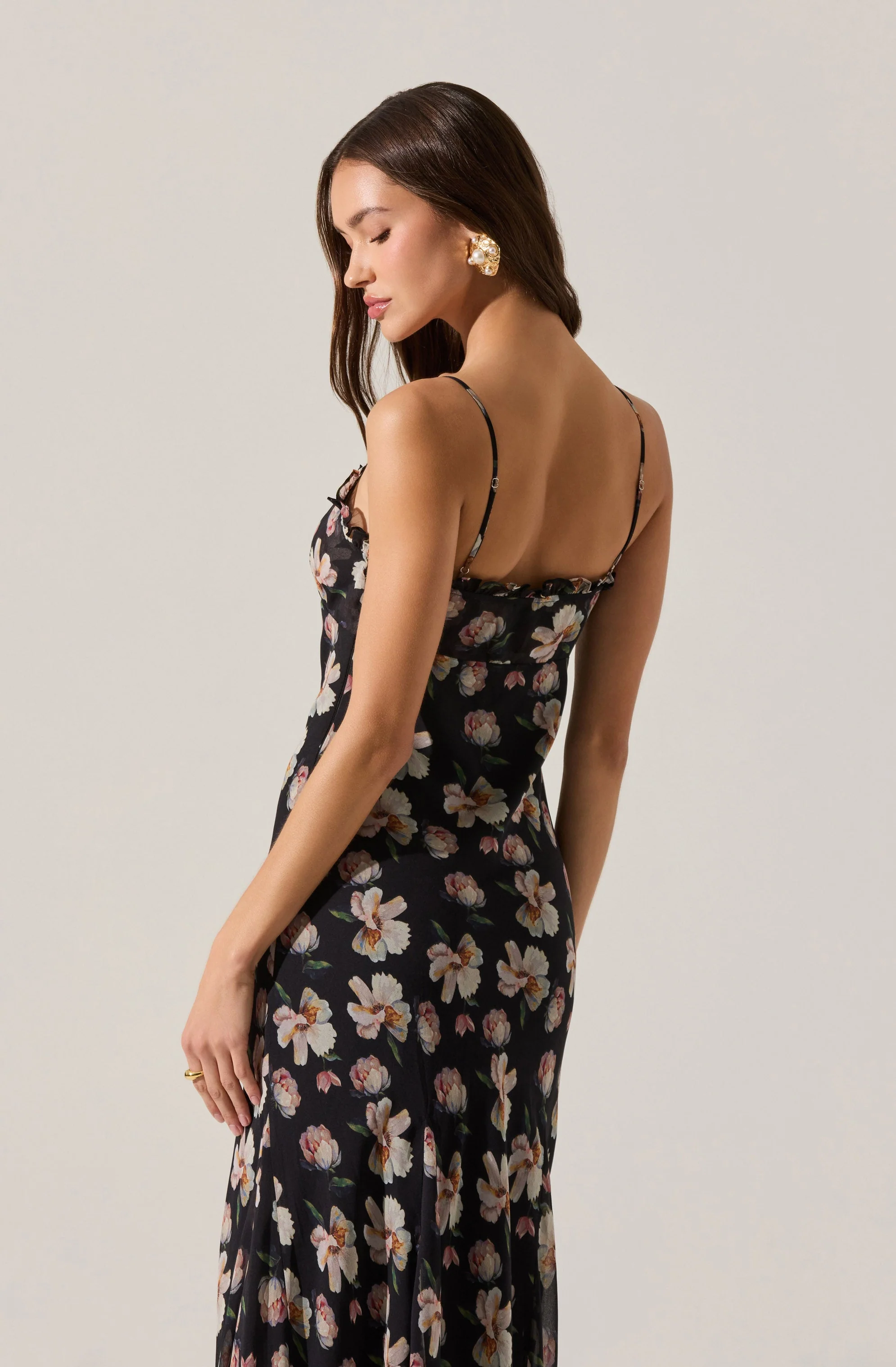 Maeryn Sweetheart Ruffle Maxi Dress - Image 2